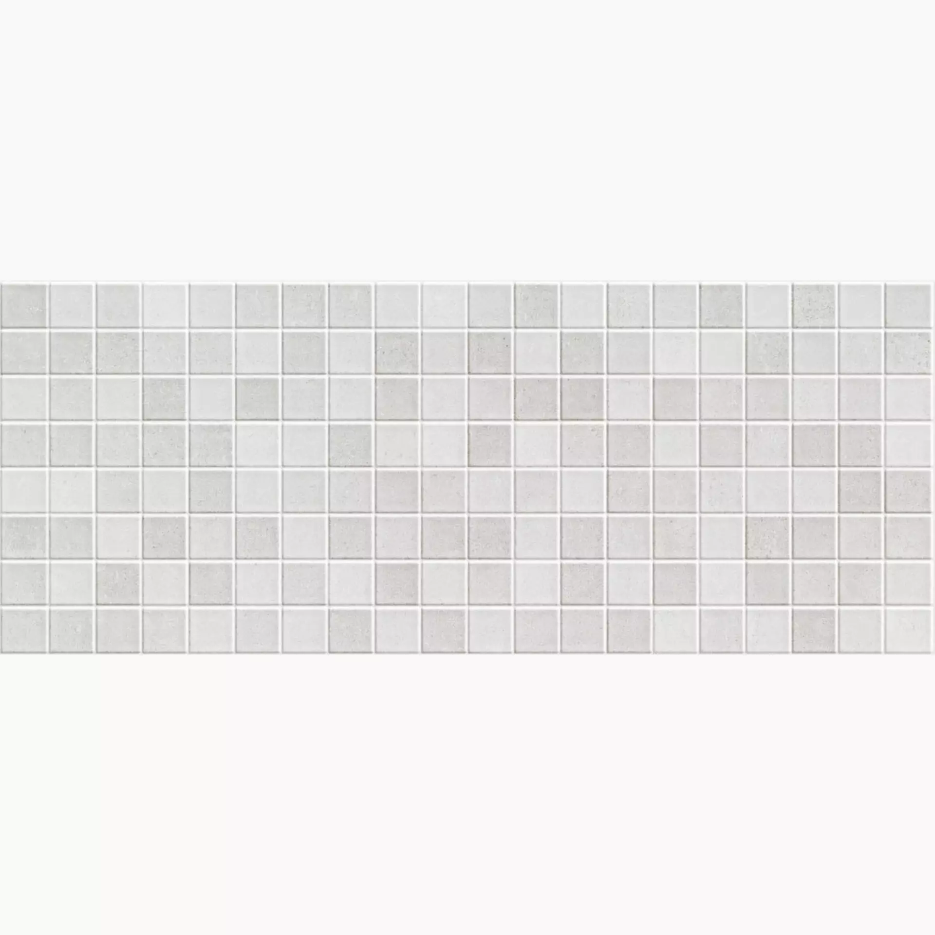 Ragno Creek Bianco – Grigio Matt Mosaik R3RK 20x50cm 8,5mm