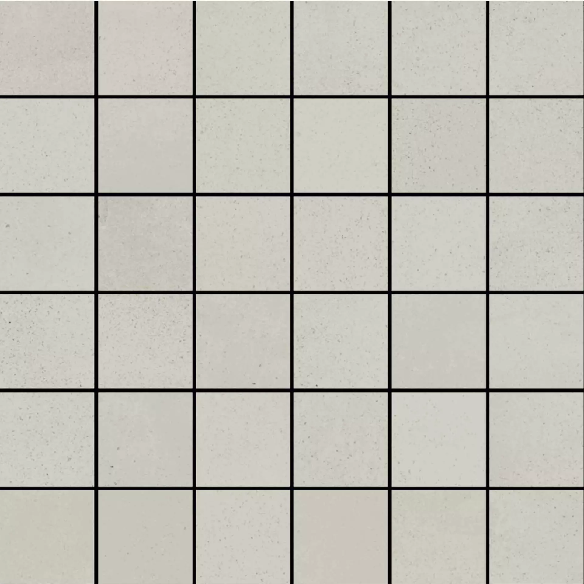 Bodenfliese,Wandfliese Marazzi Appeal White Naturale – Matt White M13X matt natur 30x30cm Mosaik 9,5mm