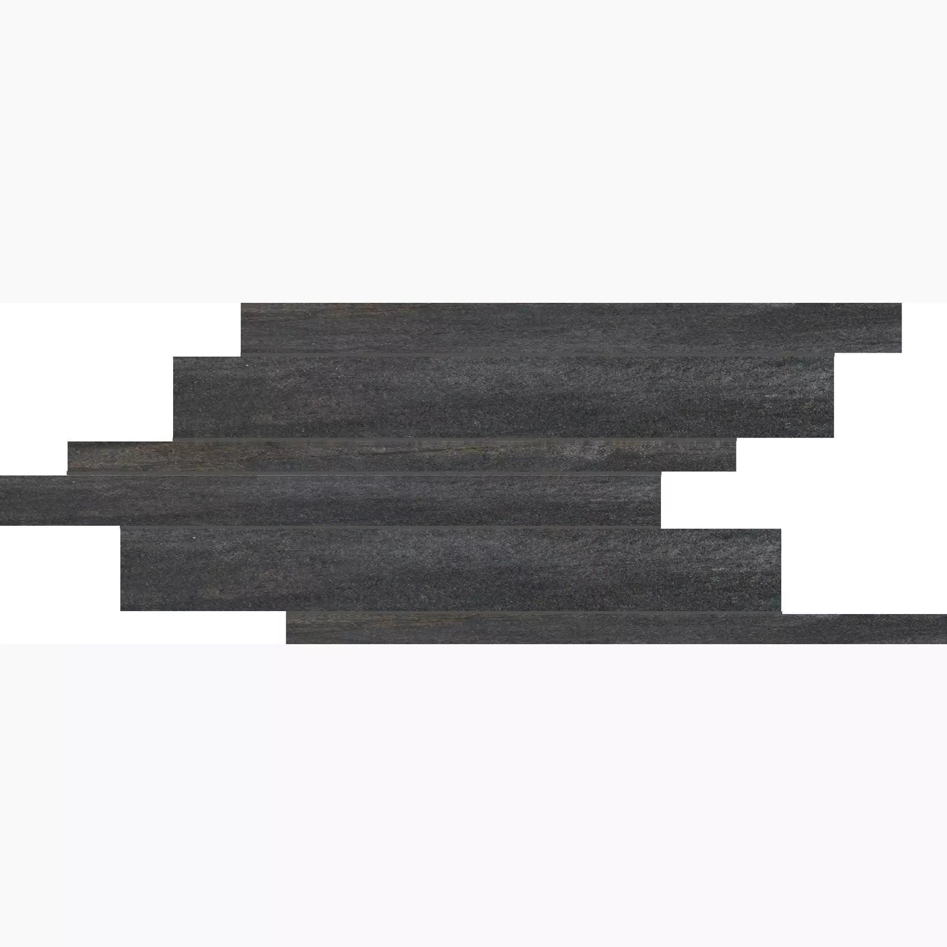 Florim Walks 1.0 Black Naturale – Matt Black 728783 matt natur 21x21cm Modul Bordüre Sfalsato rektifiziert 9mm