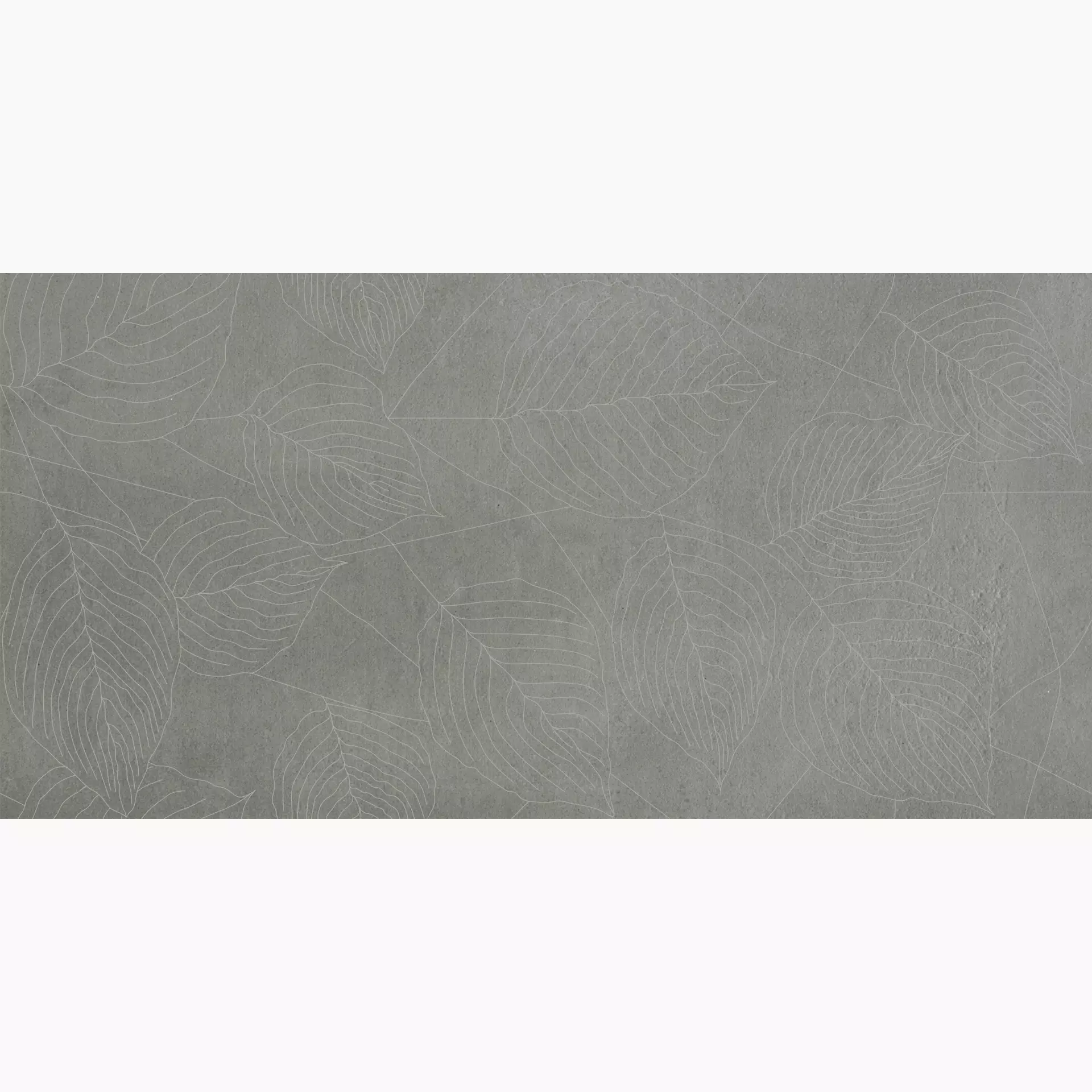 Gigacer Concrete Signs Grey Matt Grey 4.8CONC60120GRELEAV matt 60x120cm Leaves 4,8mm