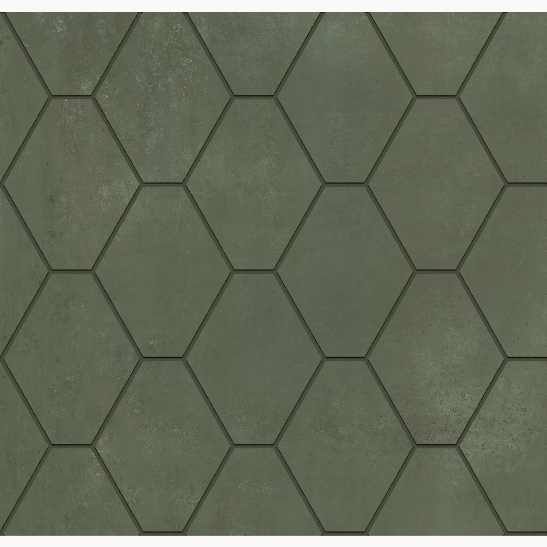 KRONOS Metallique Brune Naturale Mosaic Hexa ME082 31,1x32,2cm 9mm