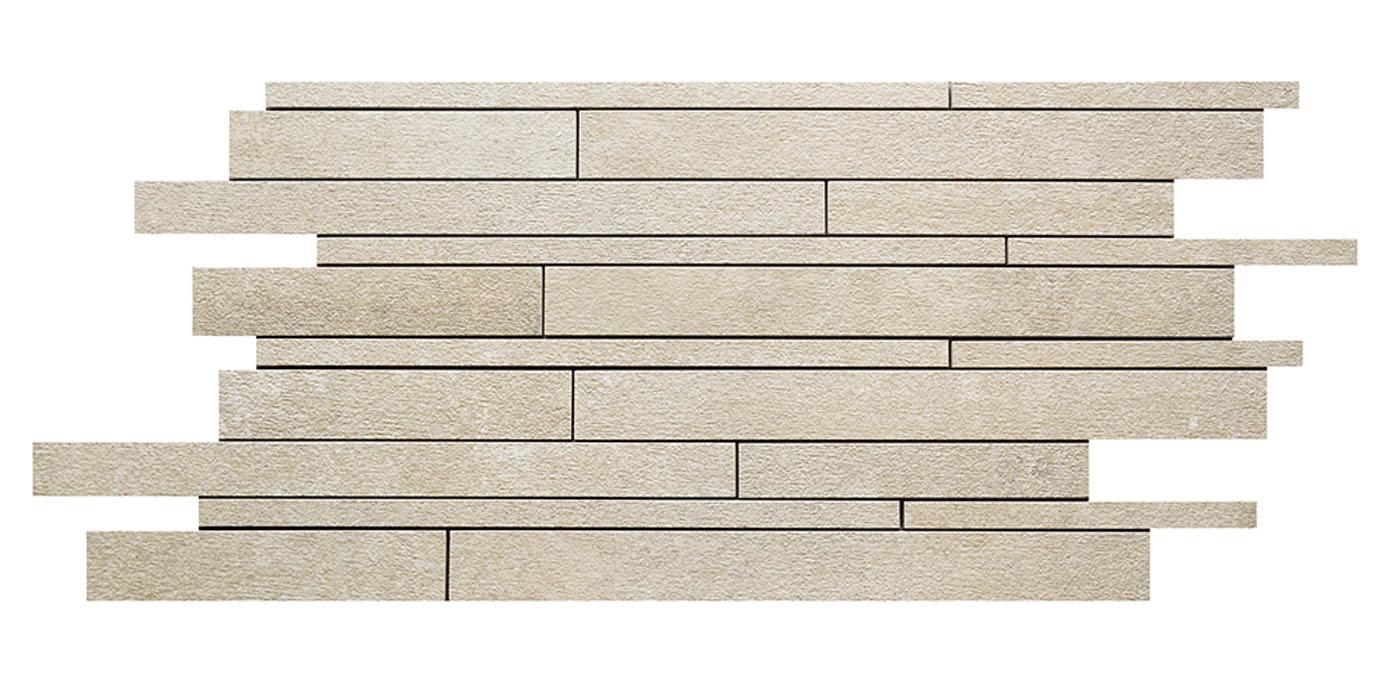 Terratinta Stonedesign Rope Chiselled Mosaic Muretto TTSD02M36CH 30x60cm rectified 9mm
