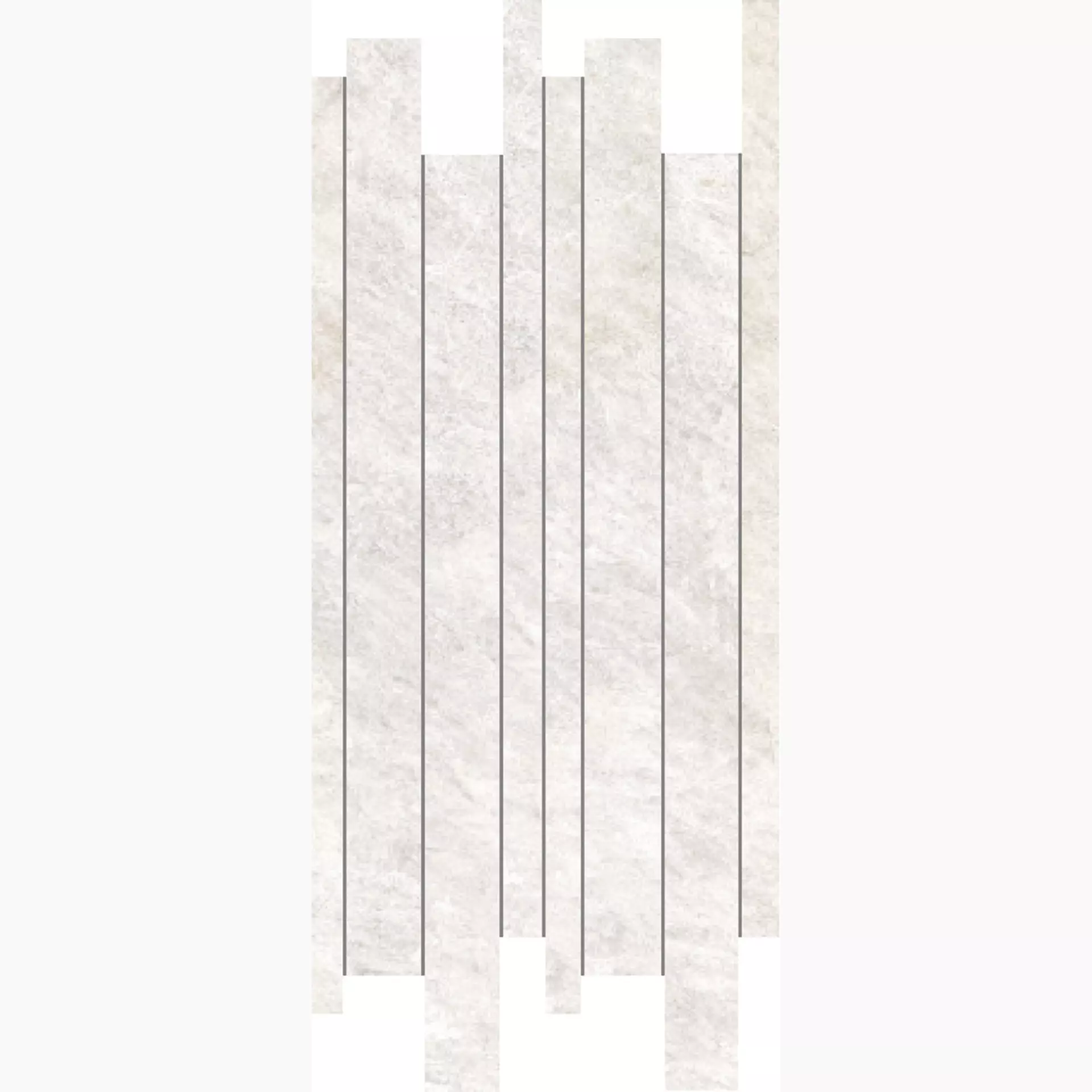 Rondine Quarzi White Naturale Muretto J87325 30x60cm 9,5mm