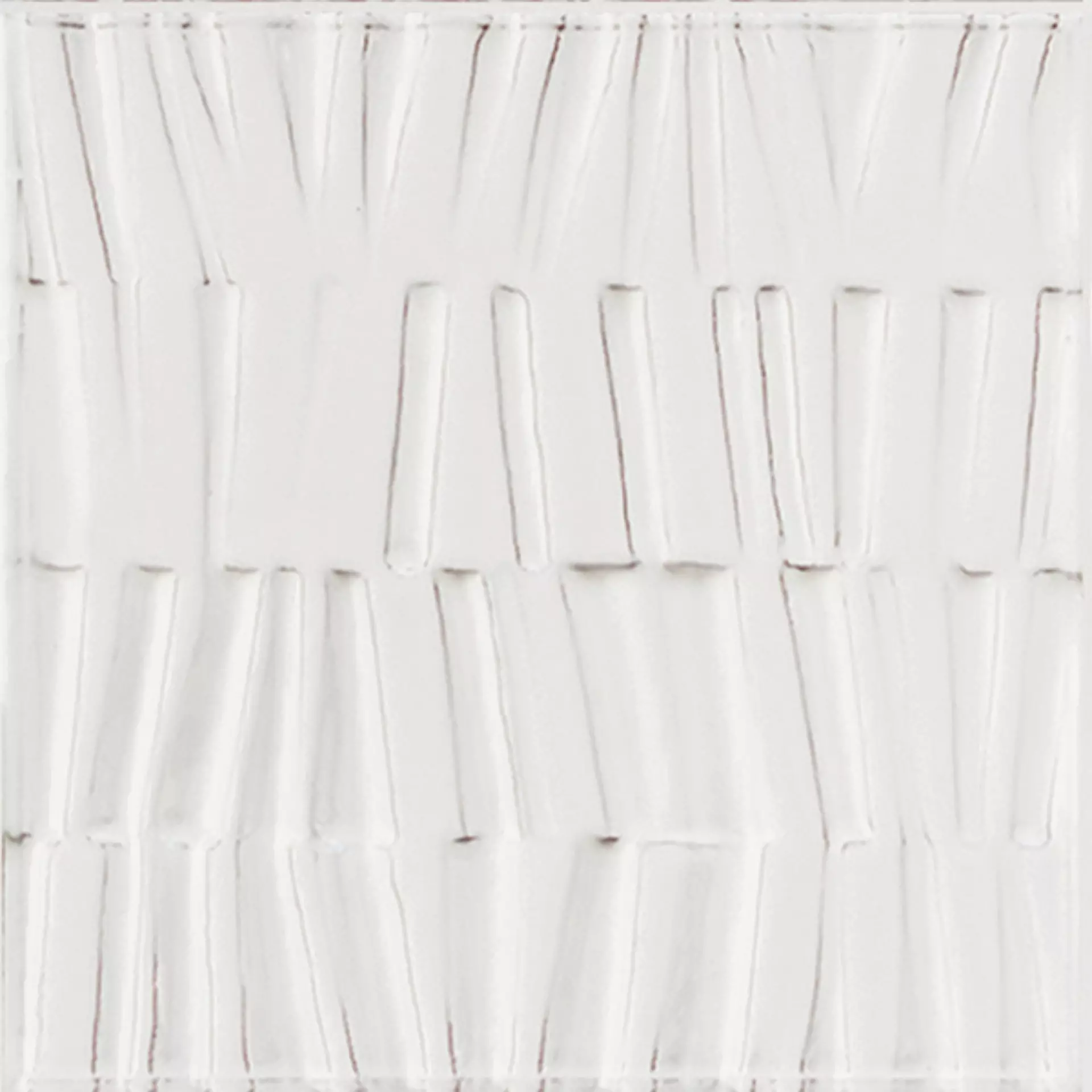 Gigacer Bamboo Bianco Fresco Laccato Bianco Fresco 10BAM15BIAFRL glaenzend 15x15cm 10mm