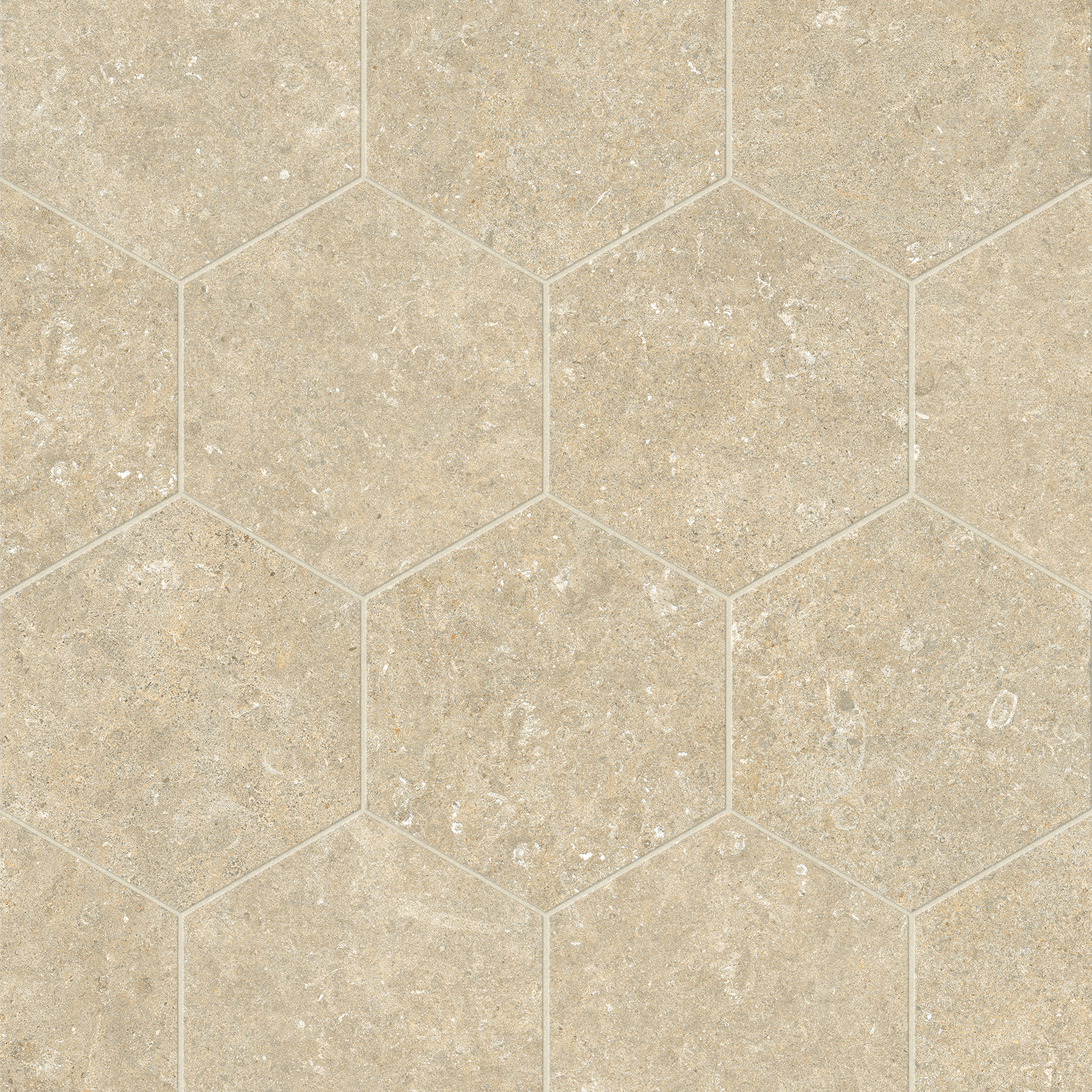 Marca Corona Arkistyle Sand Naturale – Matt Sand J160 natur matt 21,6x25cm Esagona 9mm
