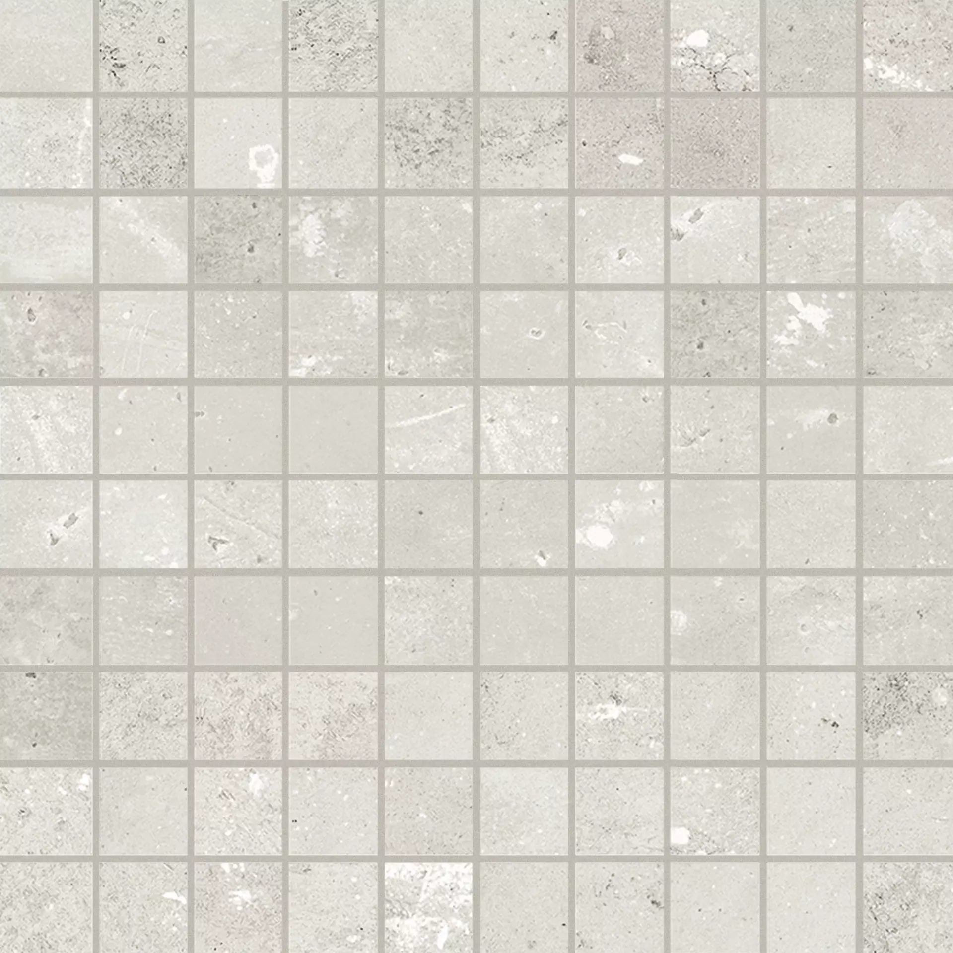 Florim Maps Of Cerim White Naturale – Matt White 747464 matt natur 3x3cm Mosaik 3x3 rektifiziert 9mm
