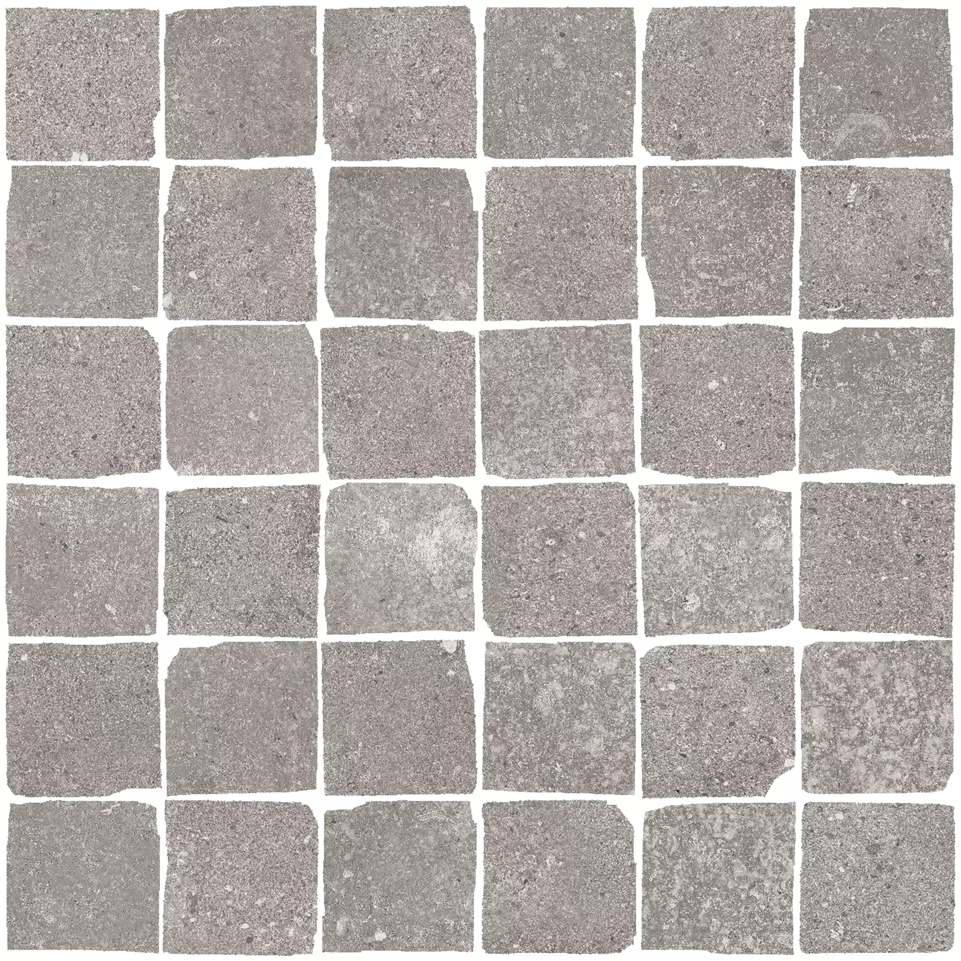 Margres Evoke Grey Natural Mosaic 5x5 B25M33EV4B 30x30cm rectified 9,5mm
