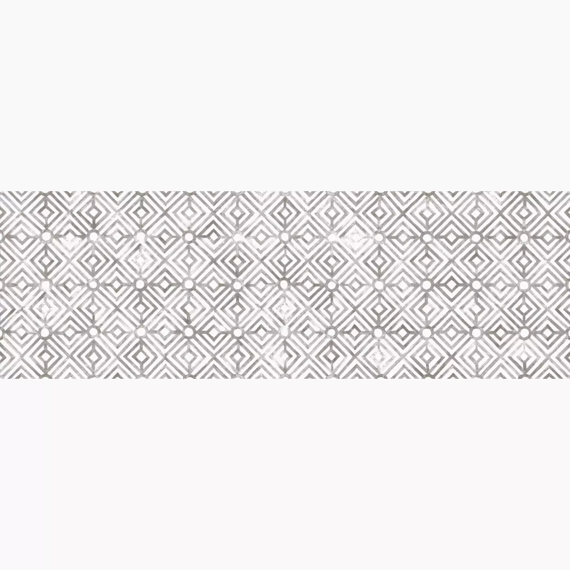 Ragno Ritual Bianco Matt Dekor Cross R6NR 32,5x97,7cm rektifiziert 6mm