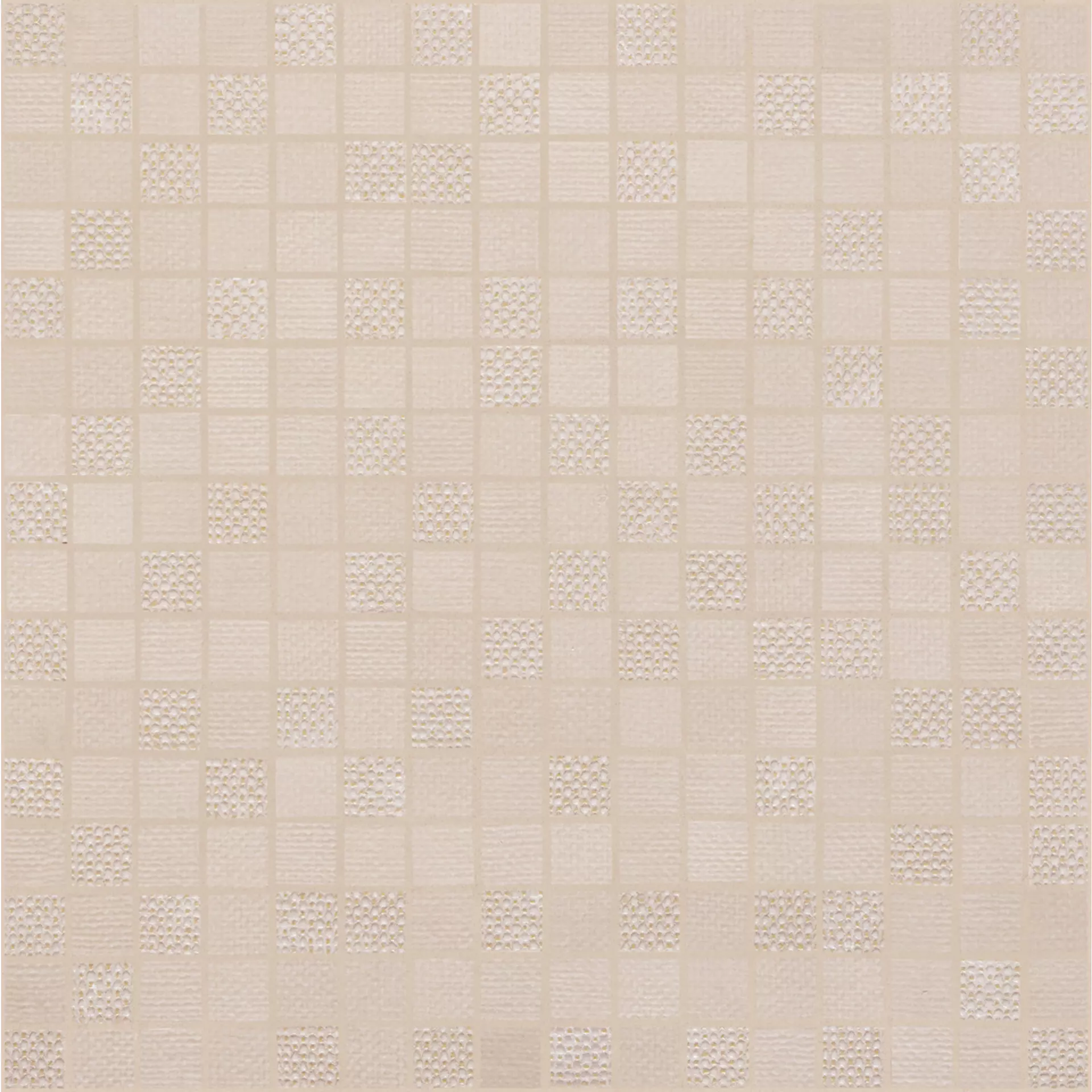 Wandfliese Marazzi Fabric Linen Naturale – Matt Linen MPD5 matt natur 40x40cm Mosaik 6mm
