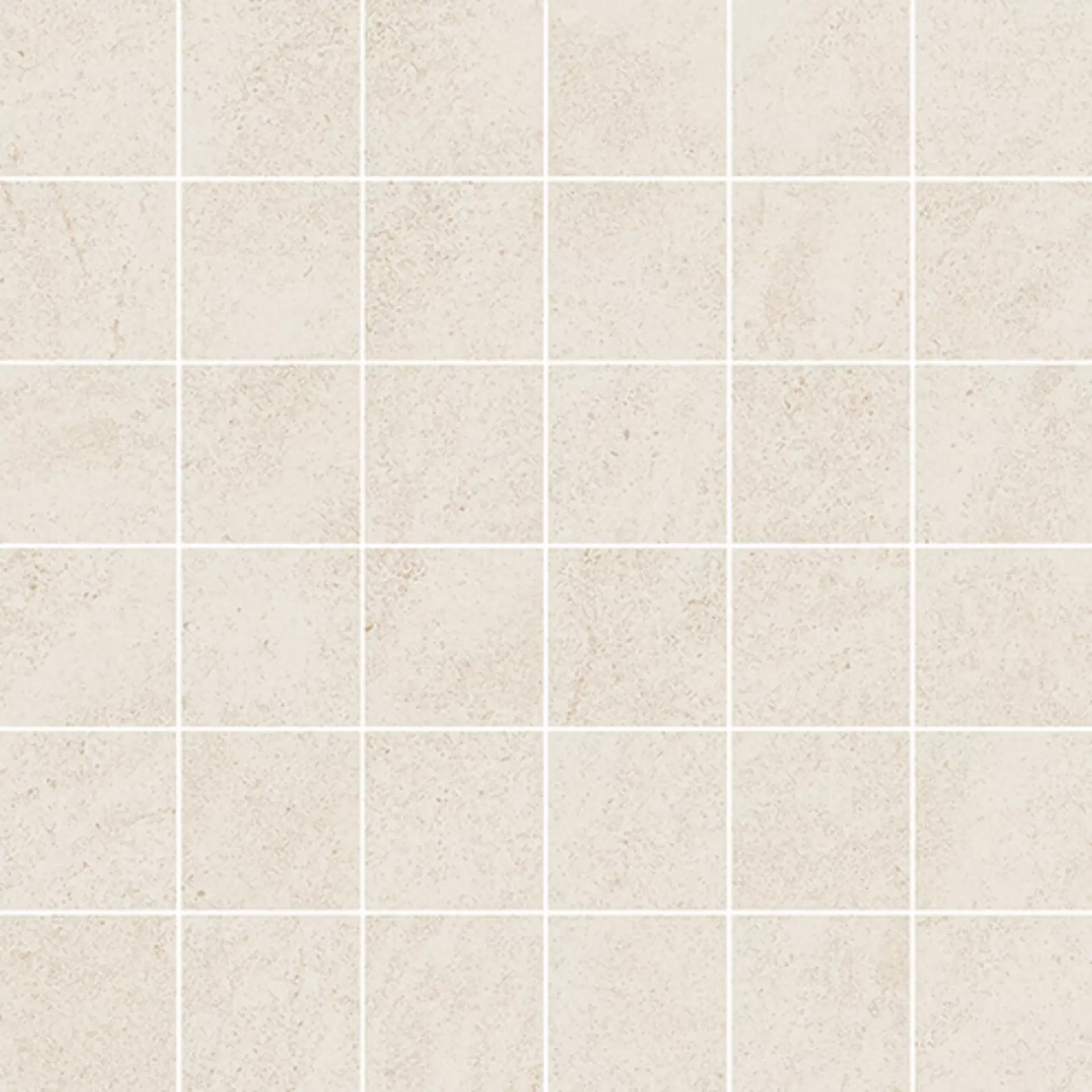 Margres Concept White Semi Polished Mosaic 5x5 B25M33CT1AF 30x30cm rectified 9,5mm