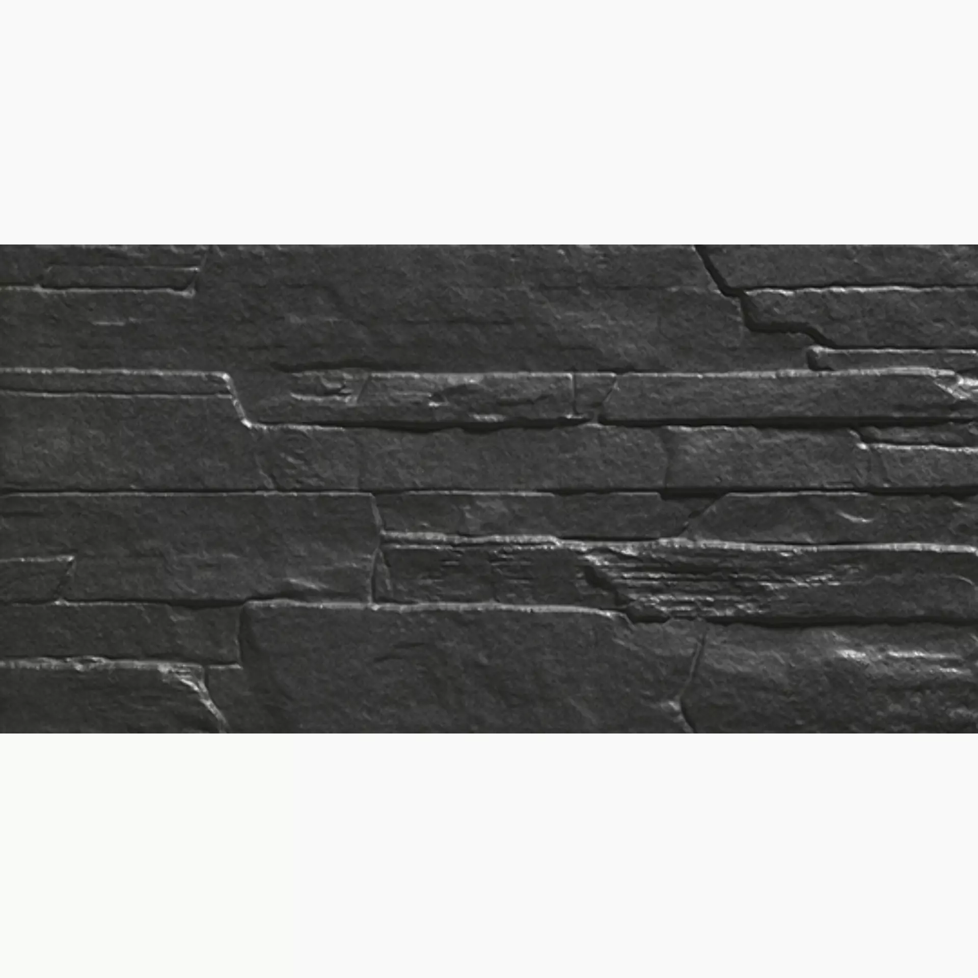 Sichenia Pave' Wall Dolmen Nero Naturale Muretto 00T4625 22,5x45cm 10mm