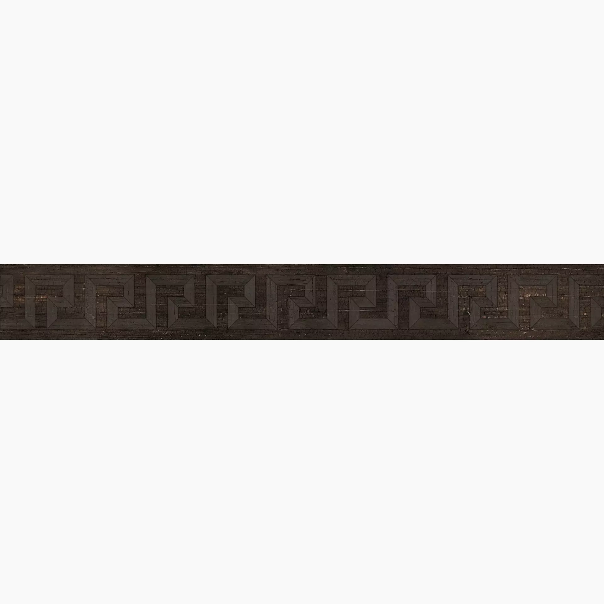Versace Eterno Brown Naturale BandGreek Inlay G0263131 10x80cm rectified 9,5mm