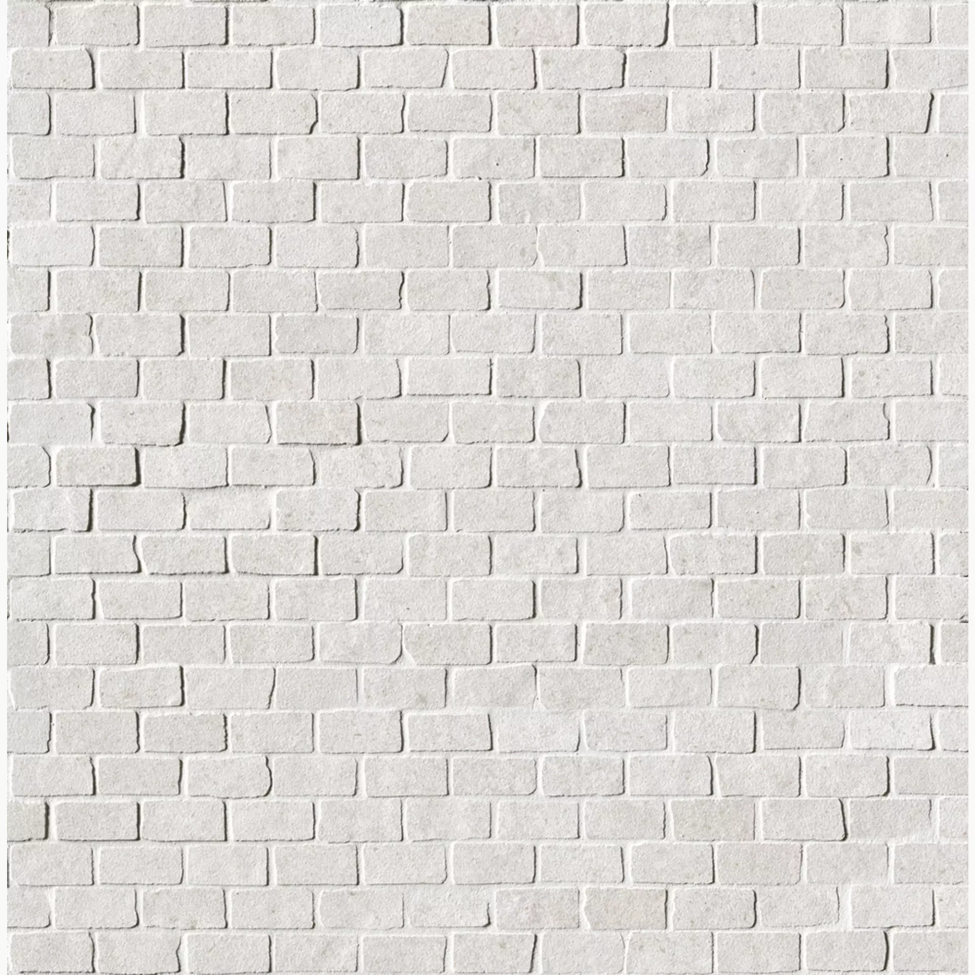 FAP Nux White Anticato White fOR1 antiquiert 30,5x30,5cm Mosaik Brick