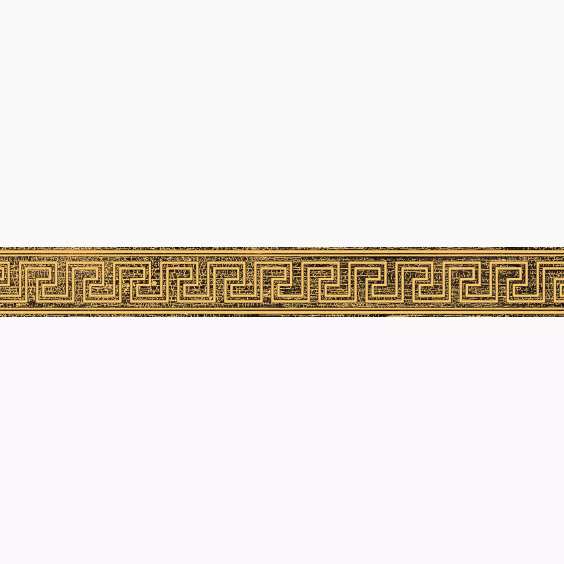 Versace Eterno Oro - Brown Naturale BandGreek G0263081 10x80cm rectified 9,5mm
