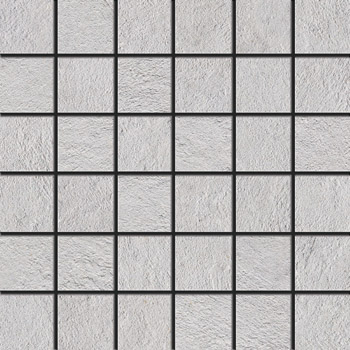 Imola Concrete Project Bianco Natural Flat Matt Bianco 119466 glatt matt natur 30x30cm Mosaik rektifiziert 10,5mm