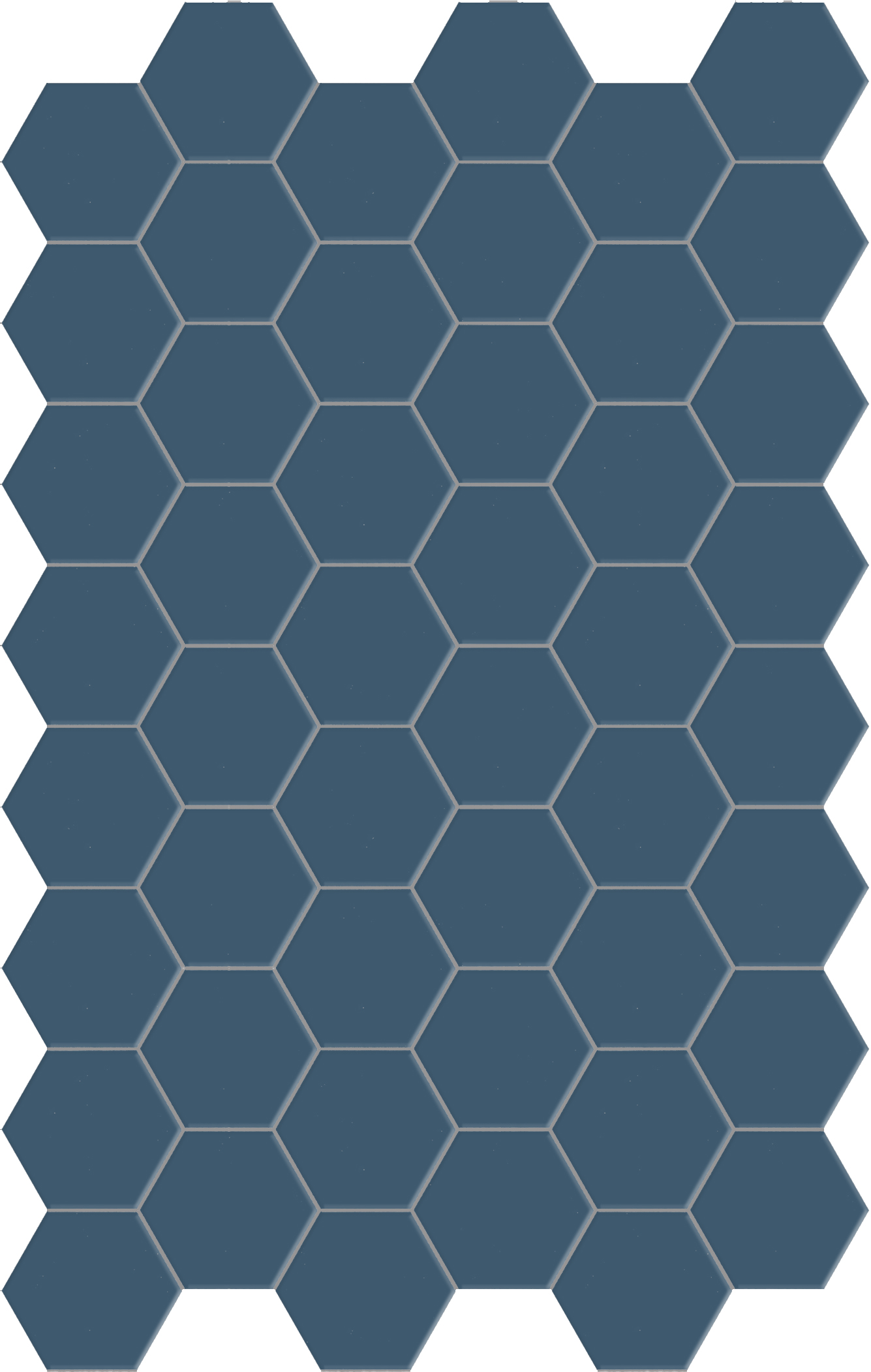 Terratinta Hexa Aegean Blue Matt Hexagon TTHXF21N 14x16cm 8,5mm