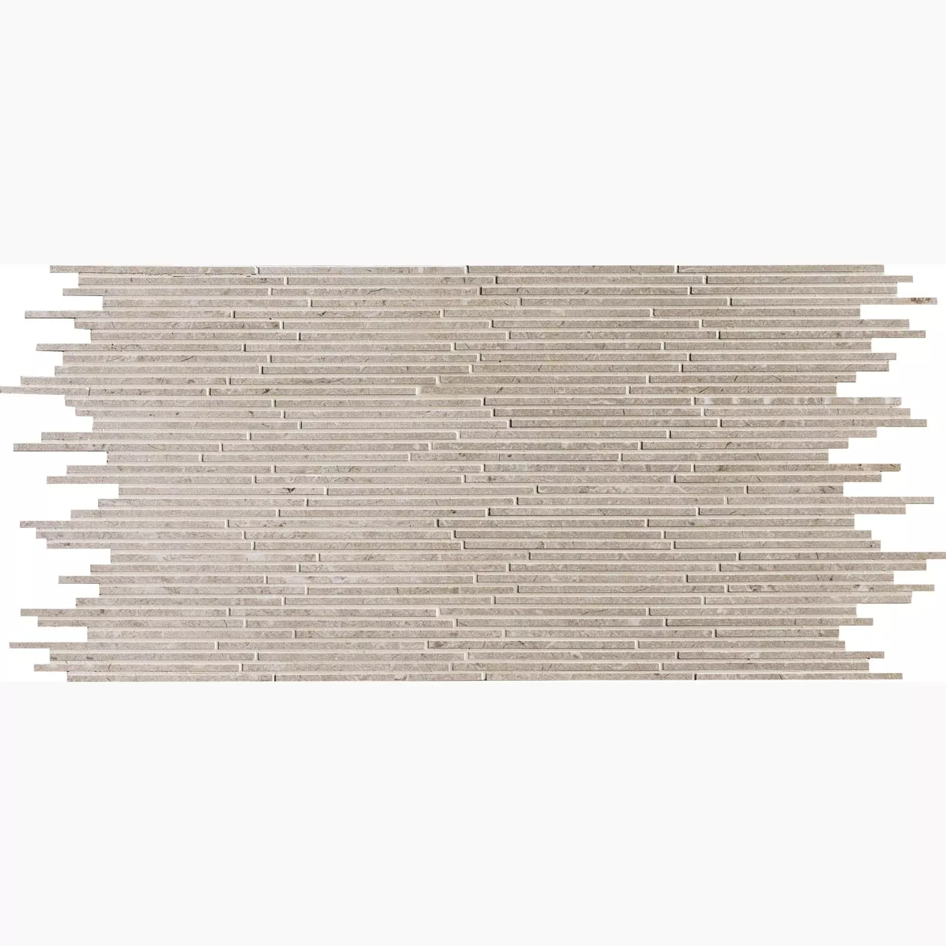 Wandfliese Marazzi Magnifica Limestone Taupe Naturale – Matt Limestone Taupe M8GQ matt natur 29x38cm Mosaik Stick 7mm