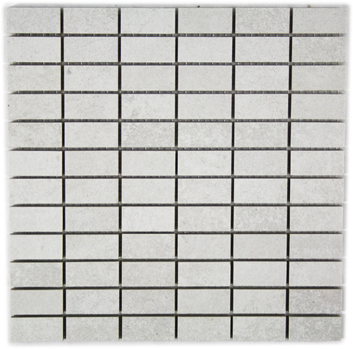 Terratinta Stonedesign Chalk Chiselled Mosaic Chip 2,5x5 TTSD01M2CH 30x30cm rectified 9mm