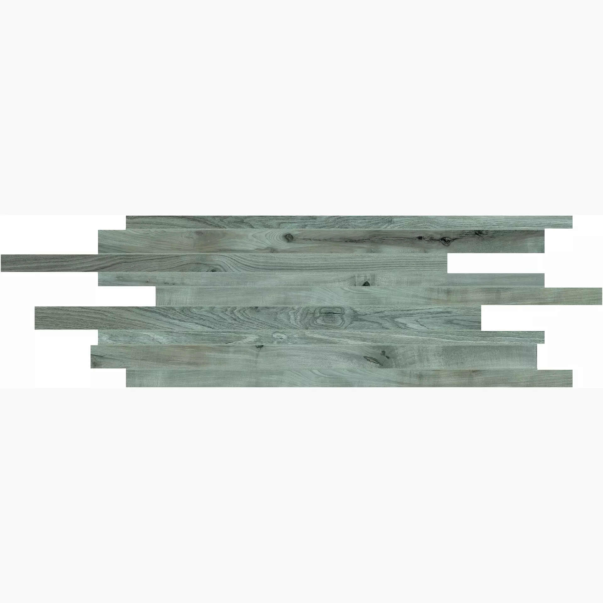 Florim Hi-Wood Of Cerim Smoke Grey Naturale – Matt Module Border Sfalsato 761782 15x40cm rectified 9mm