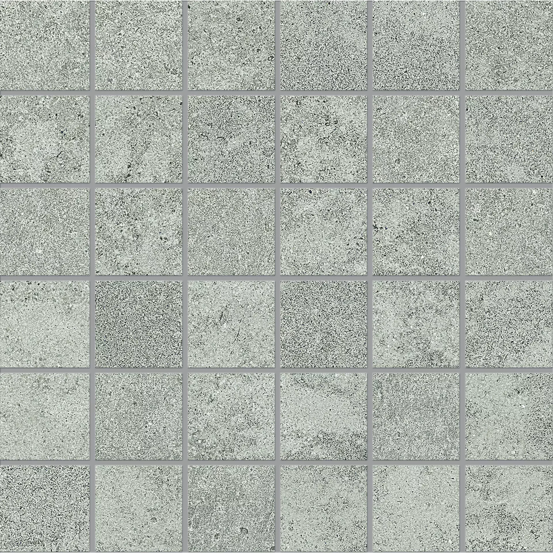 Provenza Re-Play Concrete Grey Naturale Grey EKGC natur 30x30cm Mosaik 5x5 9,5mm