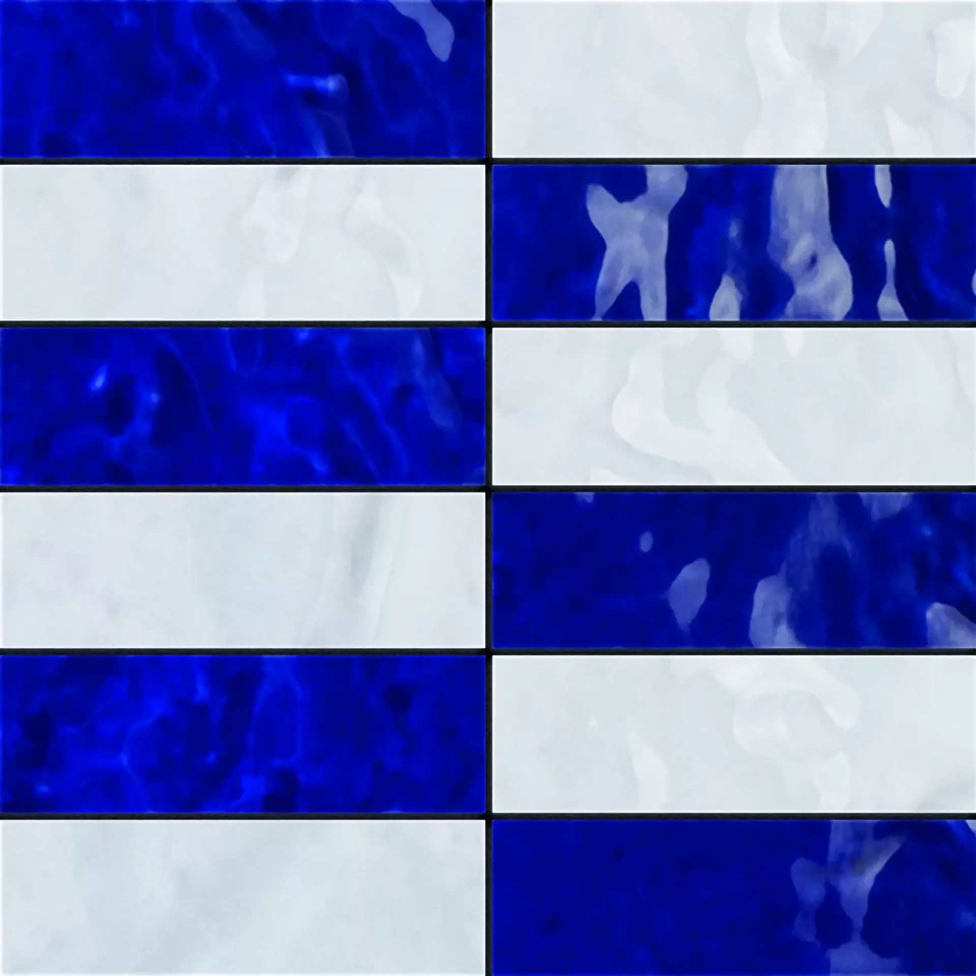 CIR Tadelakt Blu Naturale Mosaik Marrakech 1082259 30x30cm rektifiziert