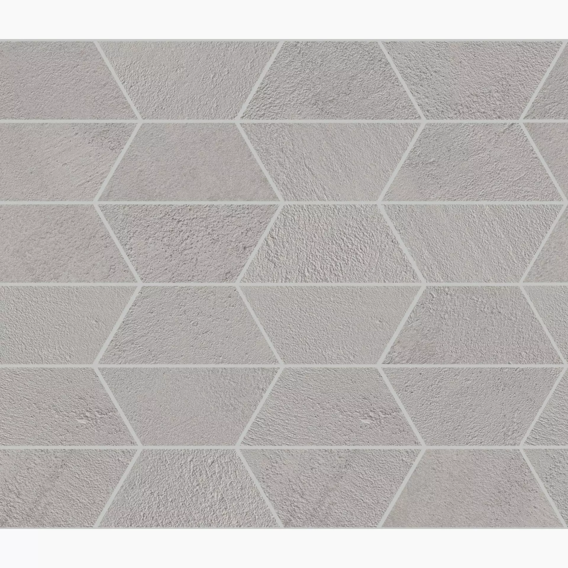 ABK Crossroad Chalk Grey Naturale Mosaik Gem PF60000581 30x34cm rektifiziert 8,5mm