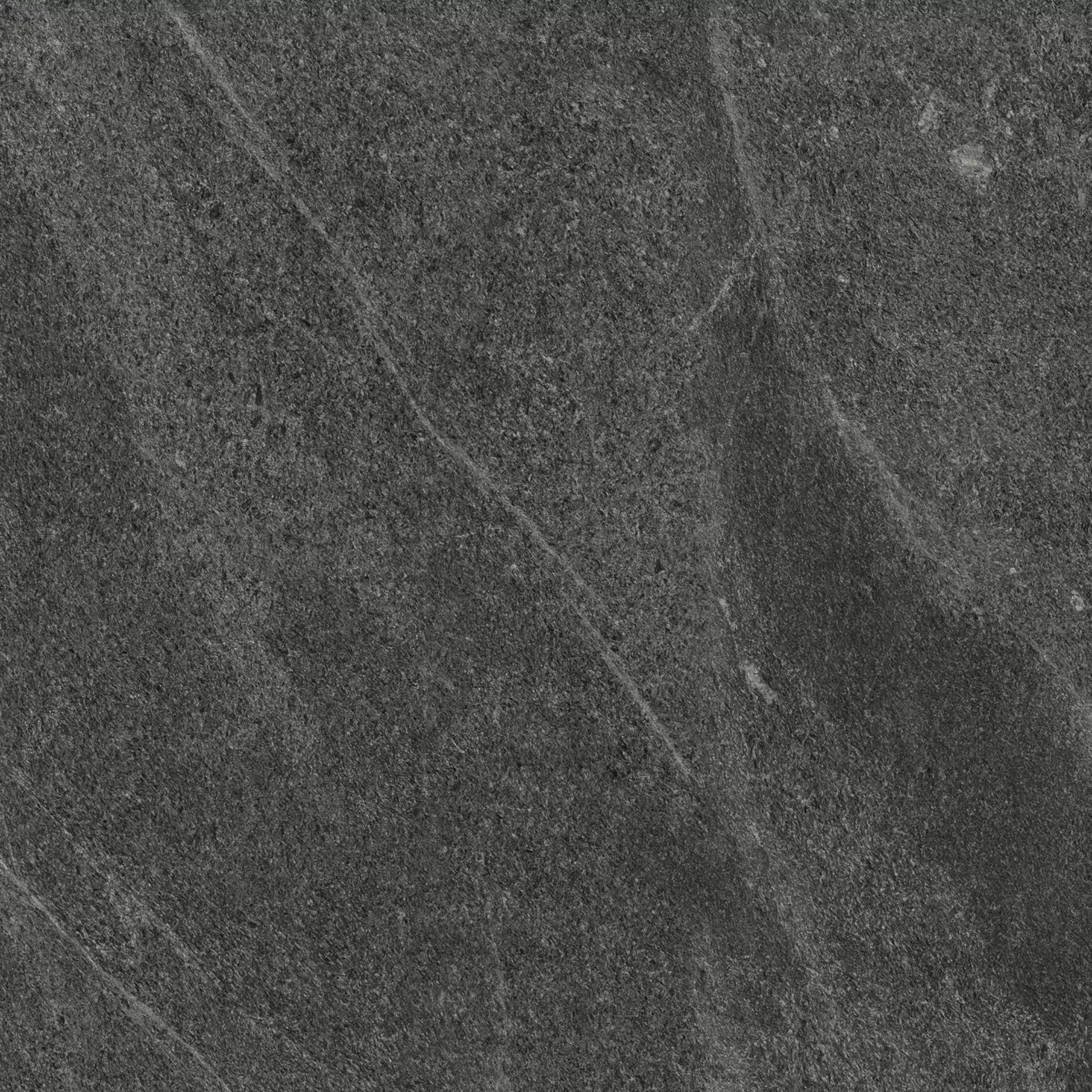 Bodenfliese,Wandfliese Marazzi Mystone Quarzite Black Naturale – Matt Black MZSW matt natur 60x60cm rektifiziert 10mm