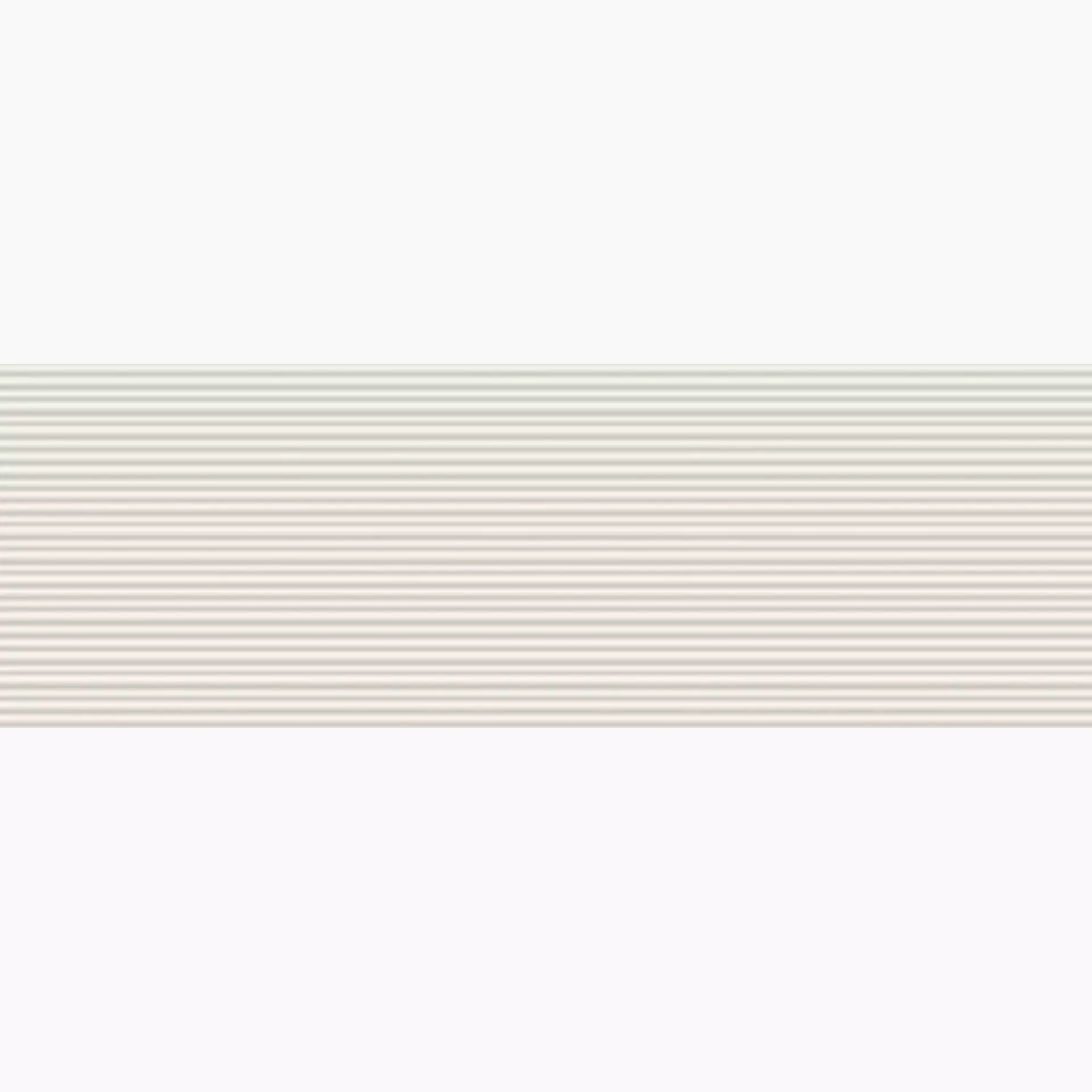 Wandfliese Marazzi Colorplay White Struttura White M4JW struktur 30x90cm Mikado 3D rektifiziert 10mm