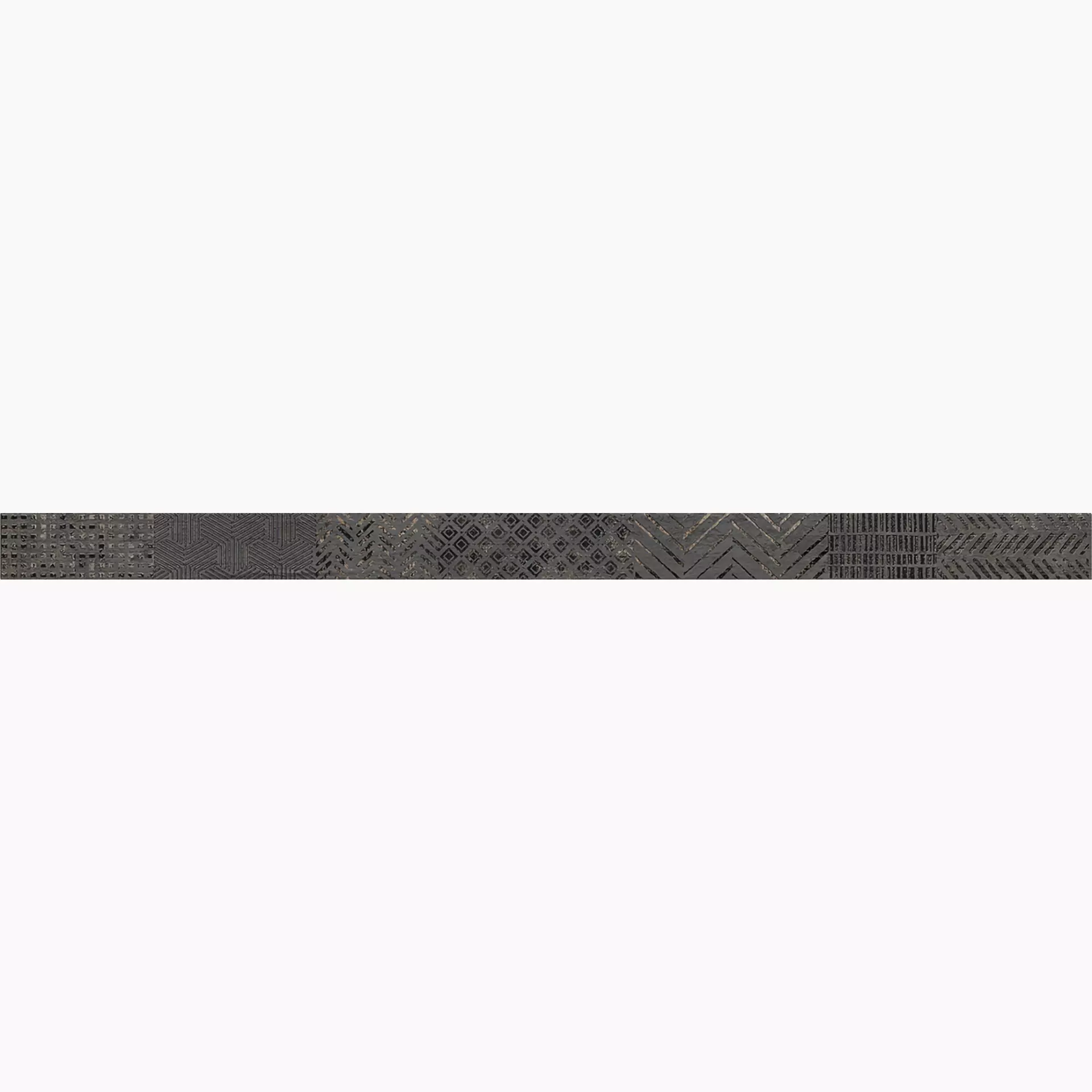 MGM Fabric Black Border Handmade FABBLALISHAND 5,8x90cm rectified 10,2mm