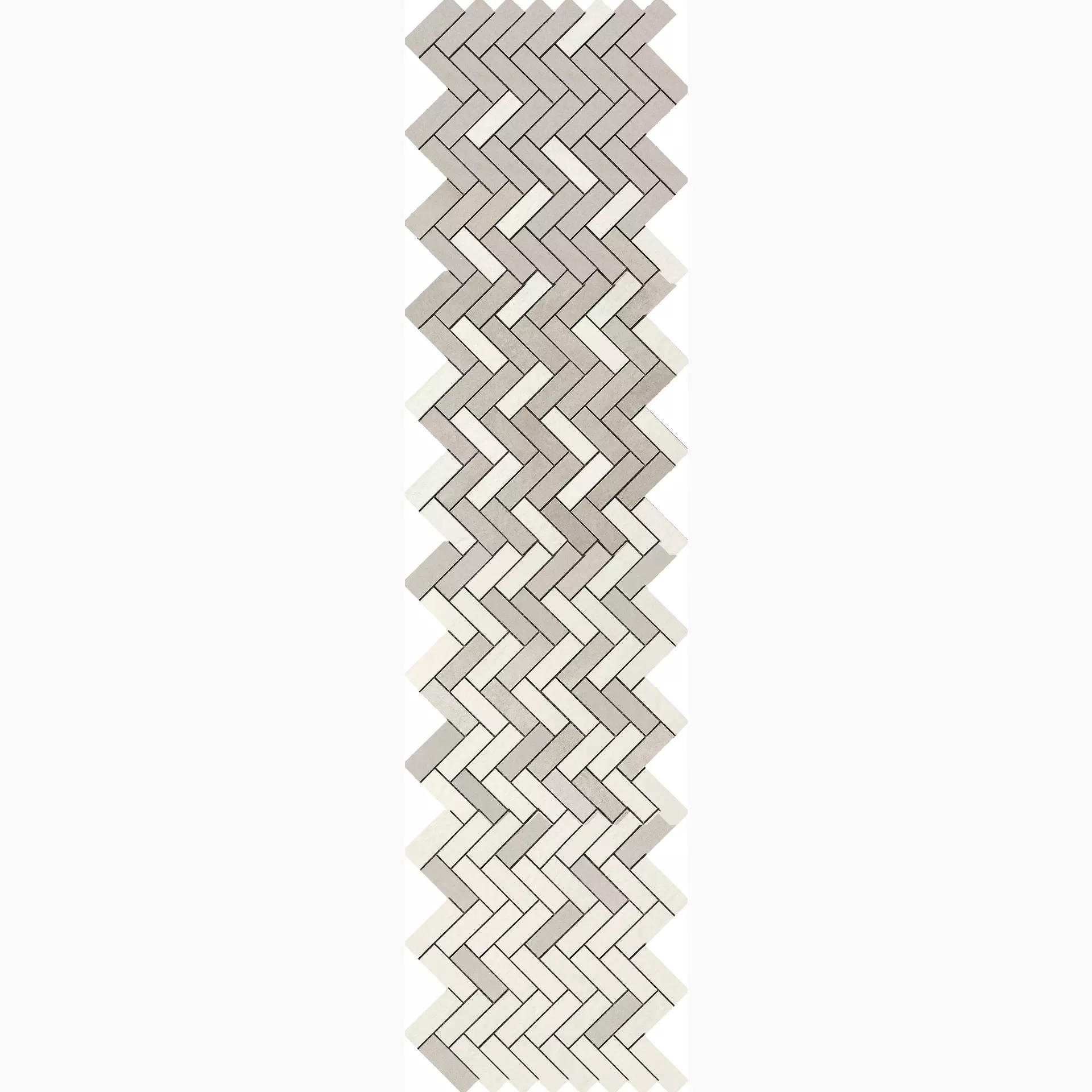 Ragno Terracruda Calce – Luce Matt Mosaik Degradé R060 33,2x128cm 6mm
