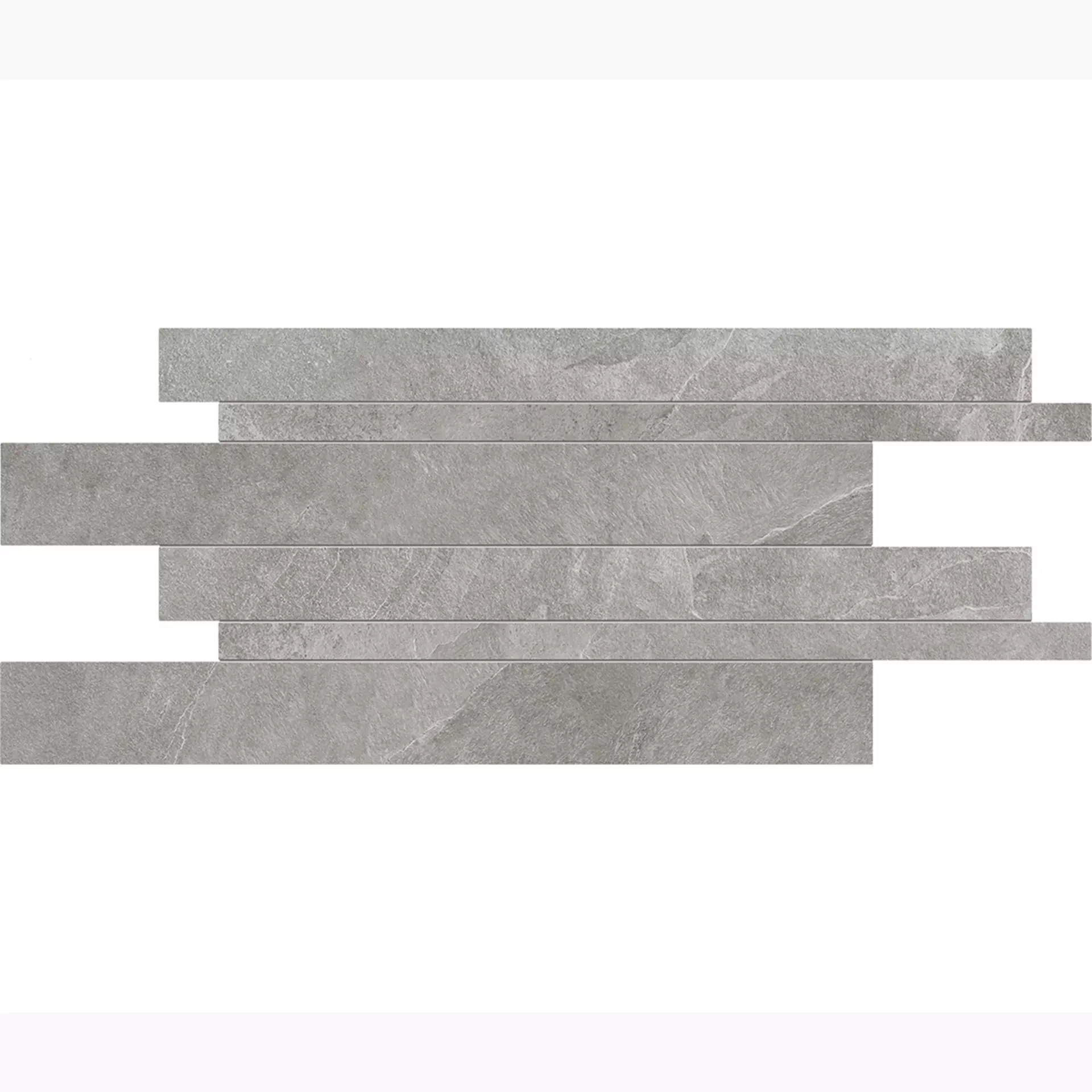 Ergon Cornerstone Slate Grey Naturale Slate Grey E2SM natur 30x60cm Mosaik Bordüren Sfalsati rektifiziert 9,5mm