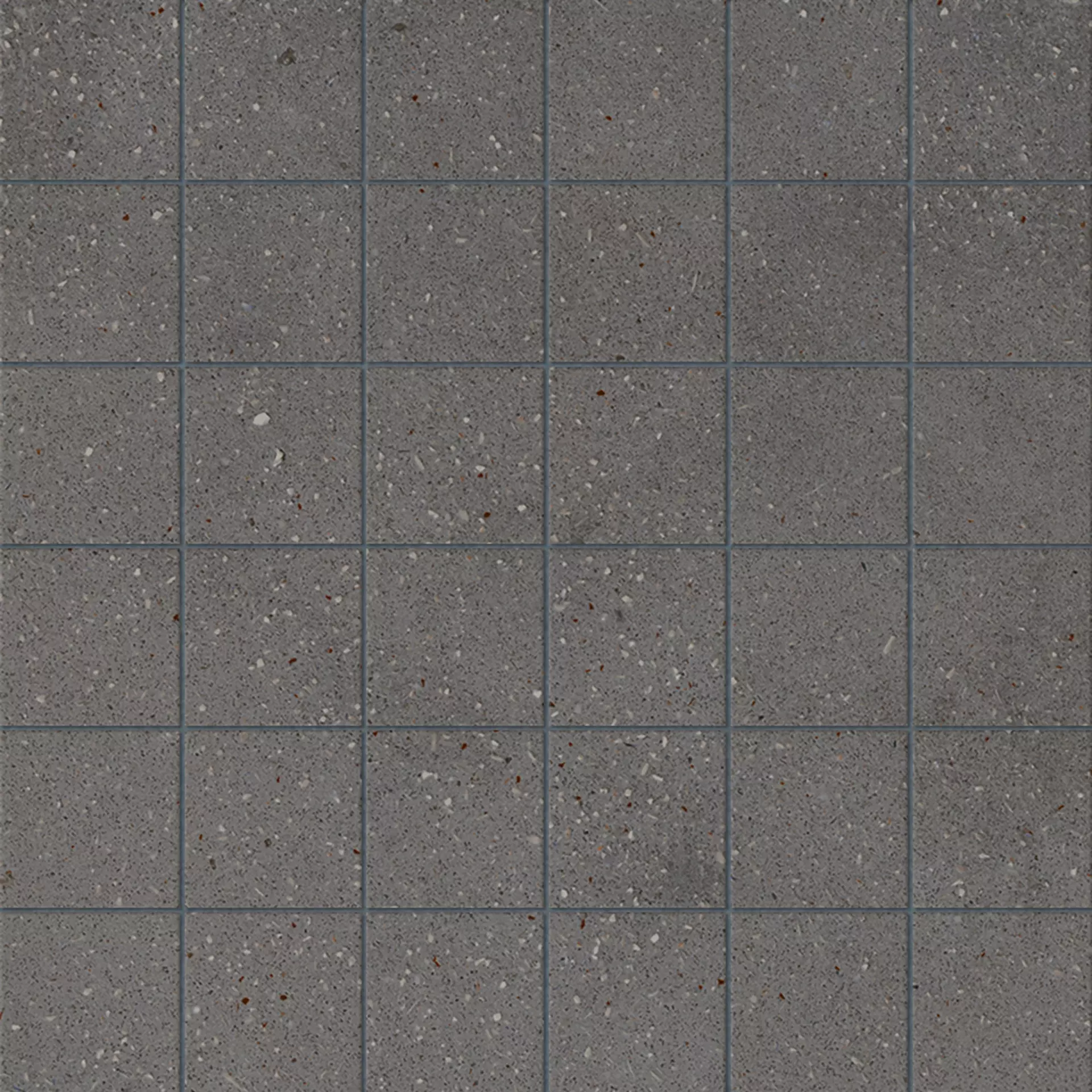 Imola Blox Grigio Scuro Natural Flat Matt Mosaic 174676 30x30cm rectified 6,5mm