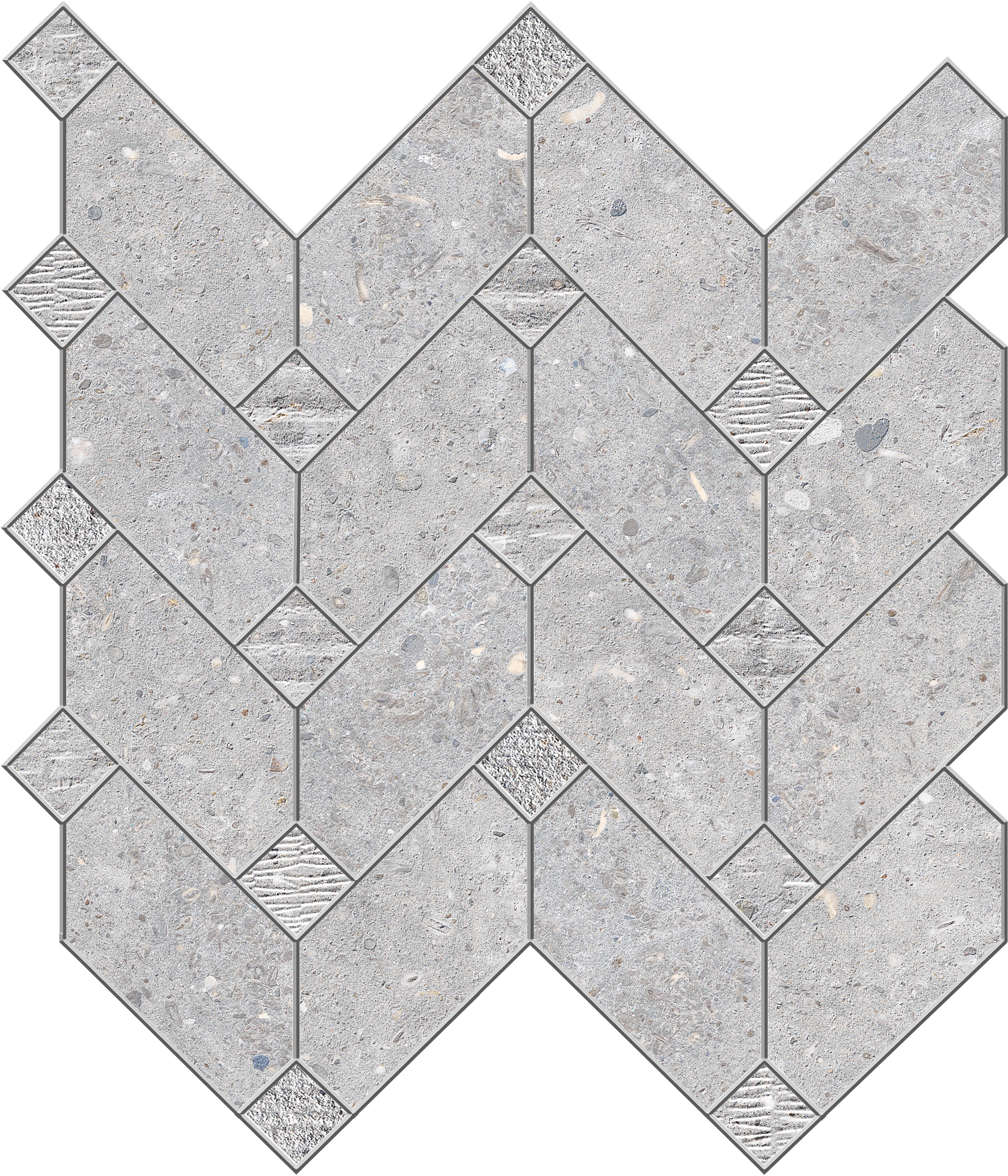 La Fabbrica Agglomerate Agate Naturale – Lappato Mosaic 160303 naturale – lappato 30x30cm 8,8mm