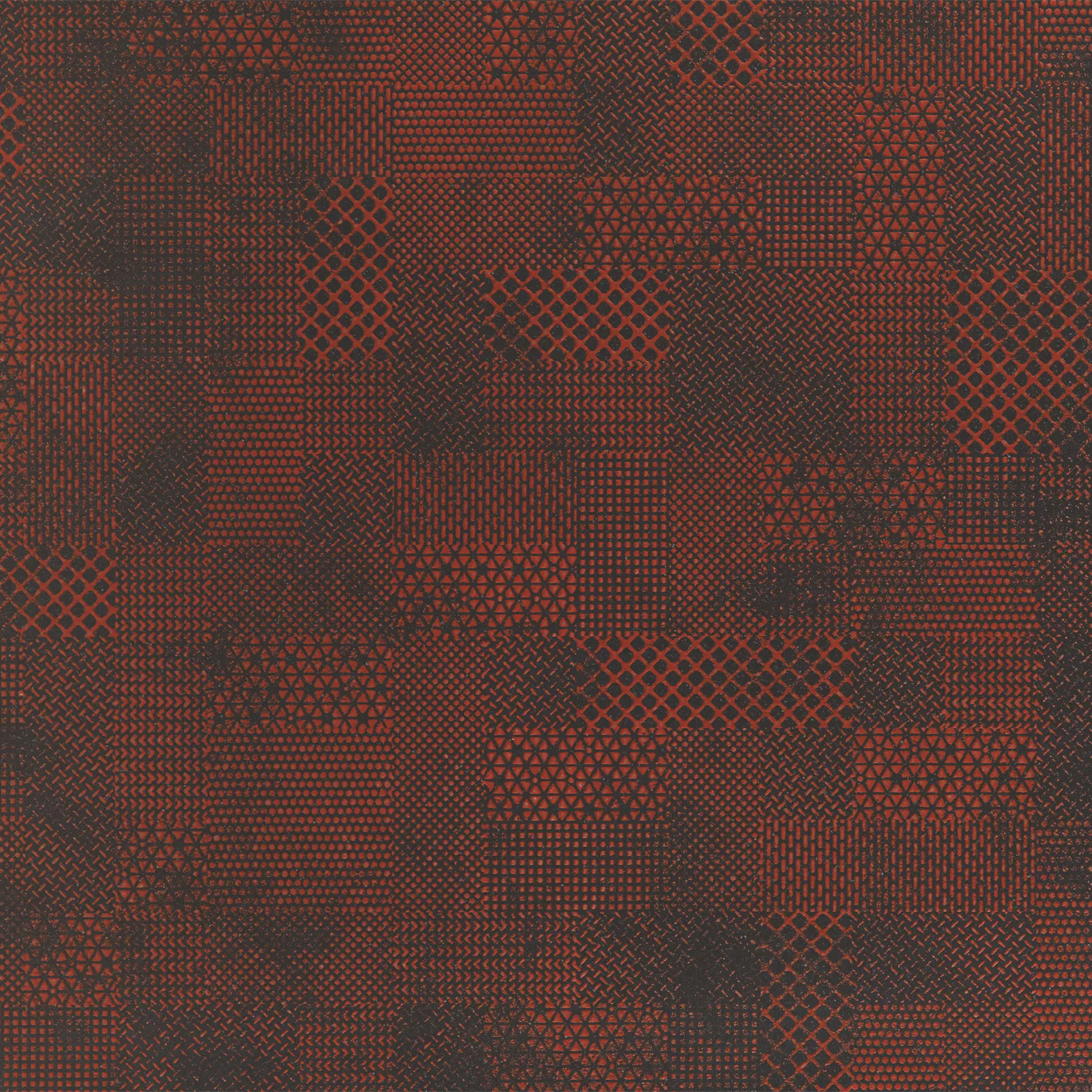 Gigacer Concept 1 Ink Red Matt Decor Texture 6CP1REDTXM120 120x120cm 6mm