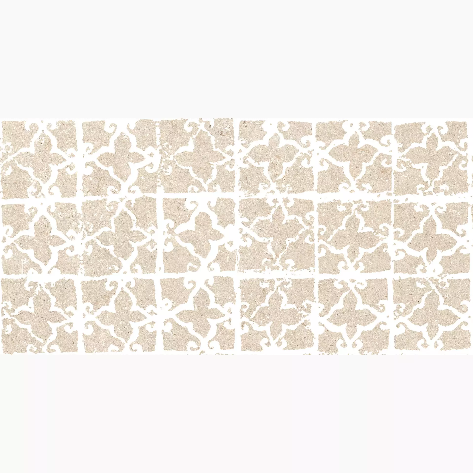 ABK Poetry Stone Beige Naturale Decor Stamp PF60011099 60x120cm rectified 8,5mm