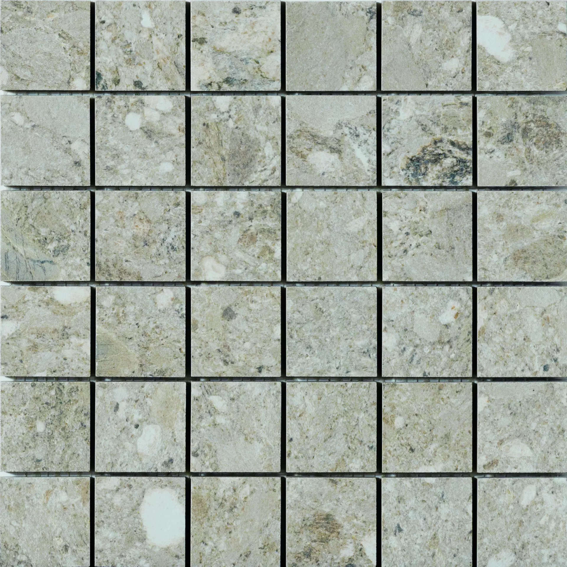 Cercom Ceppo Di Gres Sabbia Naturale Mosaic 5X5 1078342 30x30cm rectified