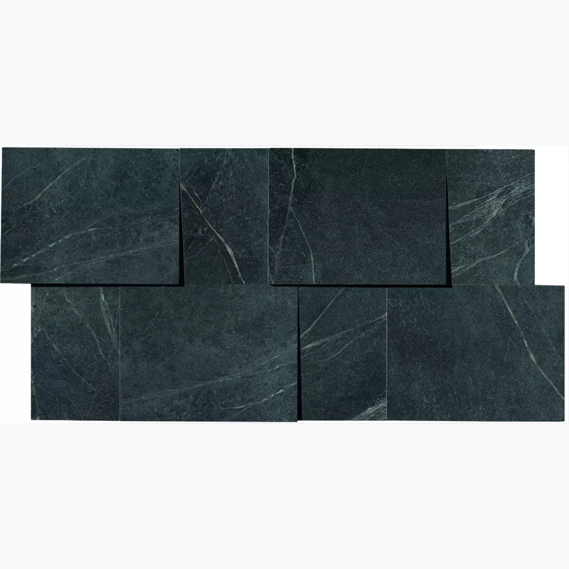 Cercom Soap Stone Black Naturale Mosaic 3D 1070916 30x60cm rectified