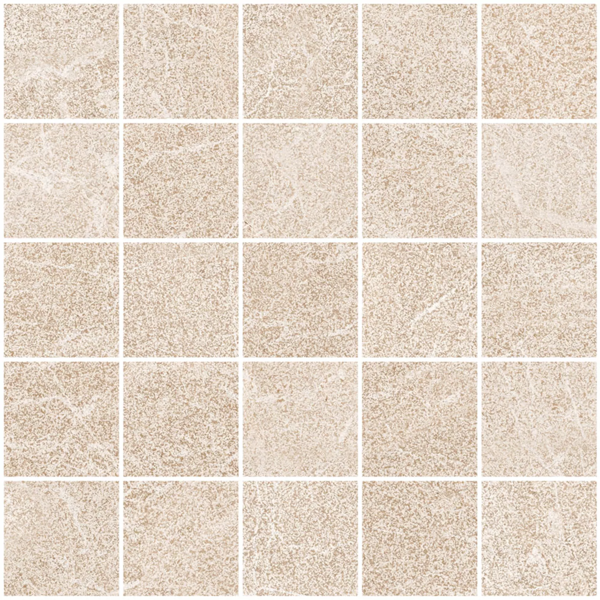Sant Agostino Unionstone 2 Oriental Beige Natural Mosaic CSAMORBE30 30x30cm rectified 10mm