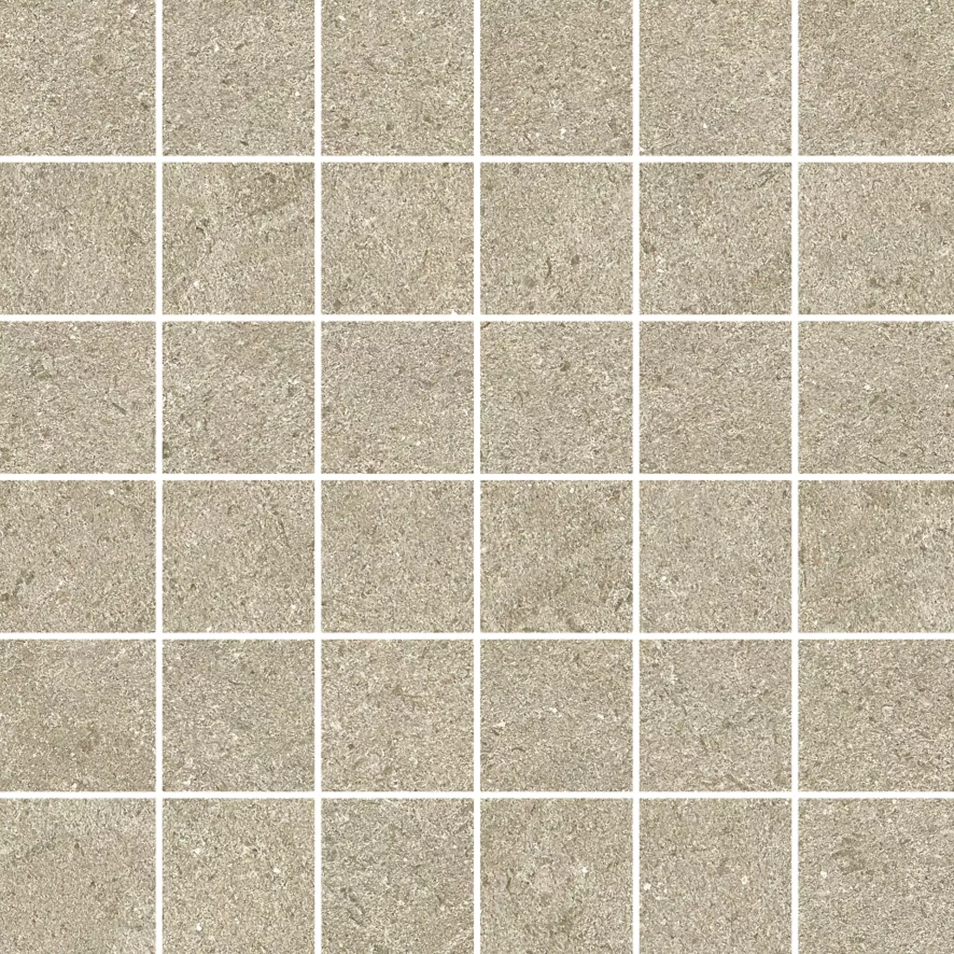 Margres Hybrid Light Grey Touch Mosaic 5x5 B25M33HB3T 30x30cm rectified 10,5mm
