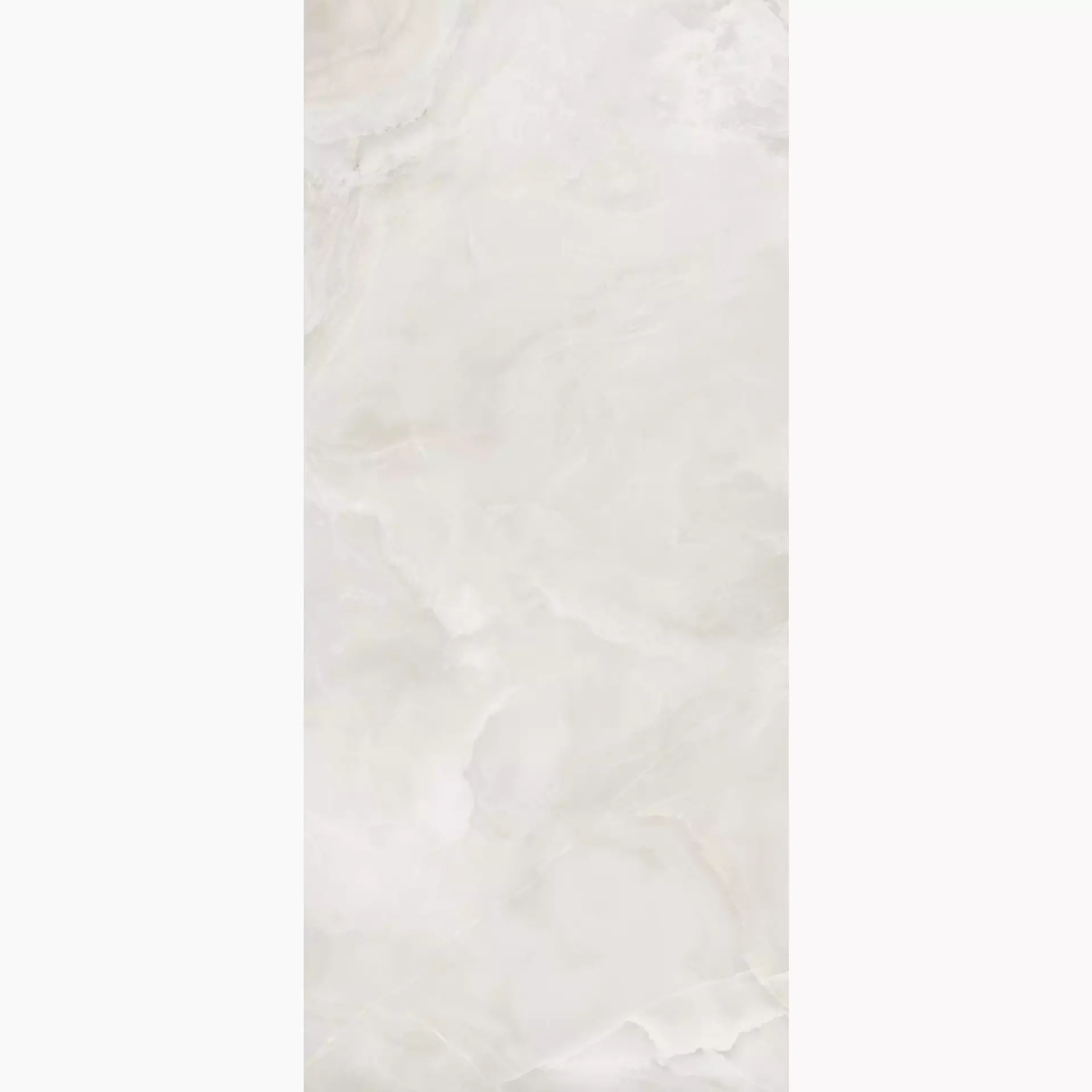 La Faenza Bianco Onice Lappato Smooth Glossy Onice 166258 gelaeppt glatt glaenzend 90x180cm rektifiziert 10mm