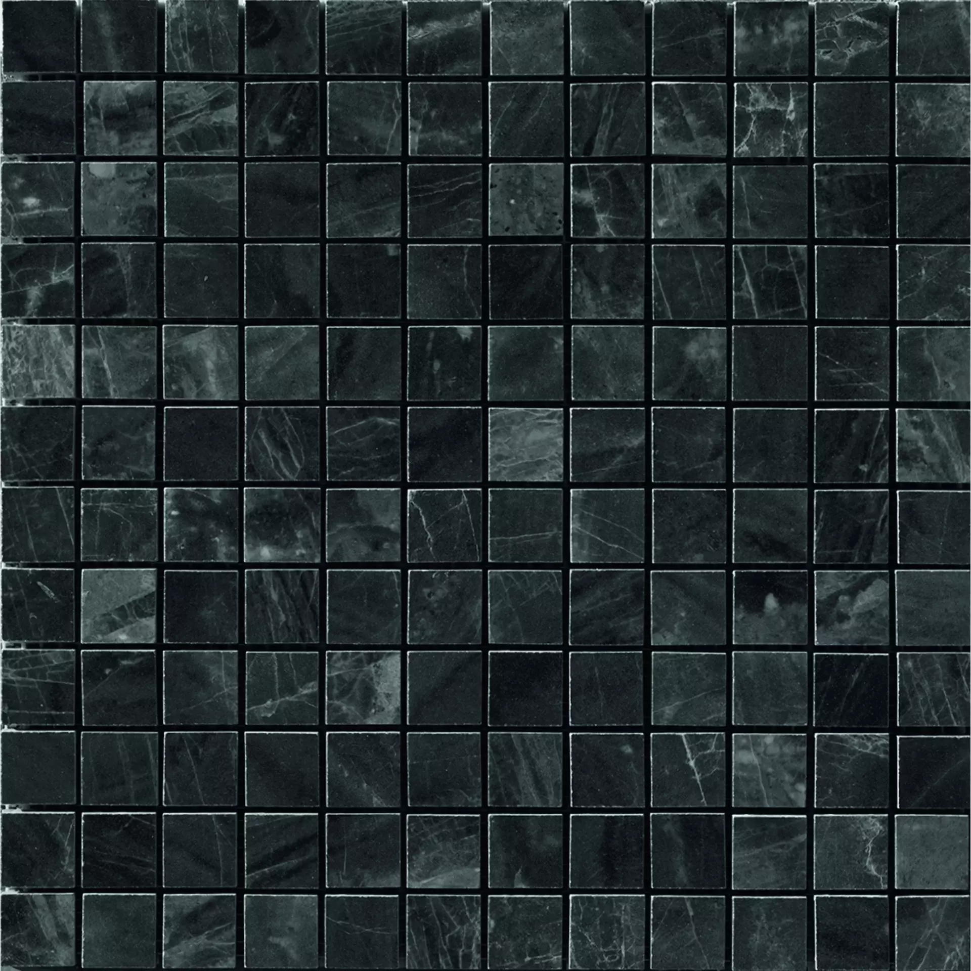Serenissima Gemme Black Mirror Lux Mosaic Tessera 1059862 30x30cm rectified
