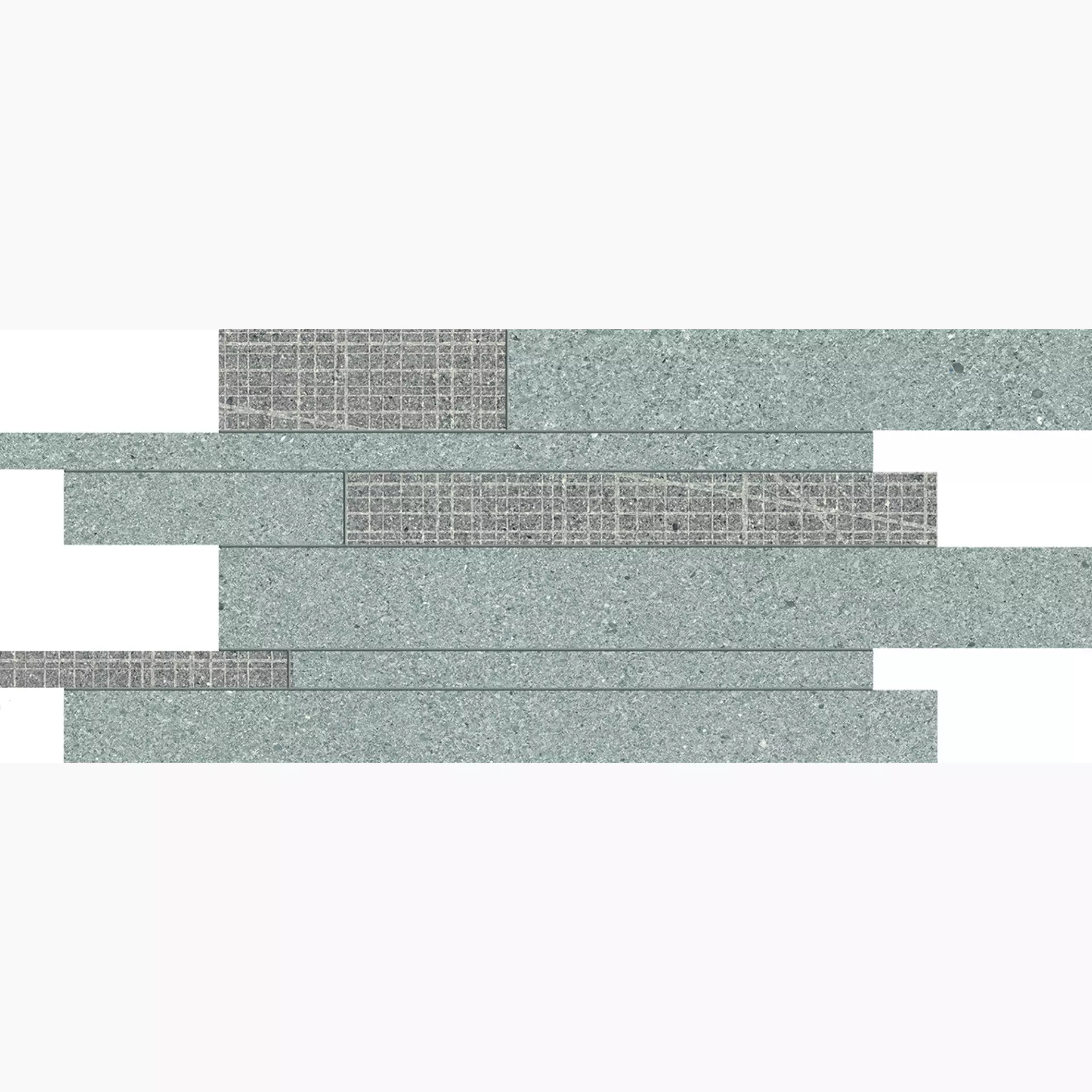 Ergon Grain Stone Grey Naturale Mosaic Borders Sfalsati EDFZ 30x60cm 9,5mm