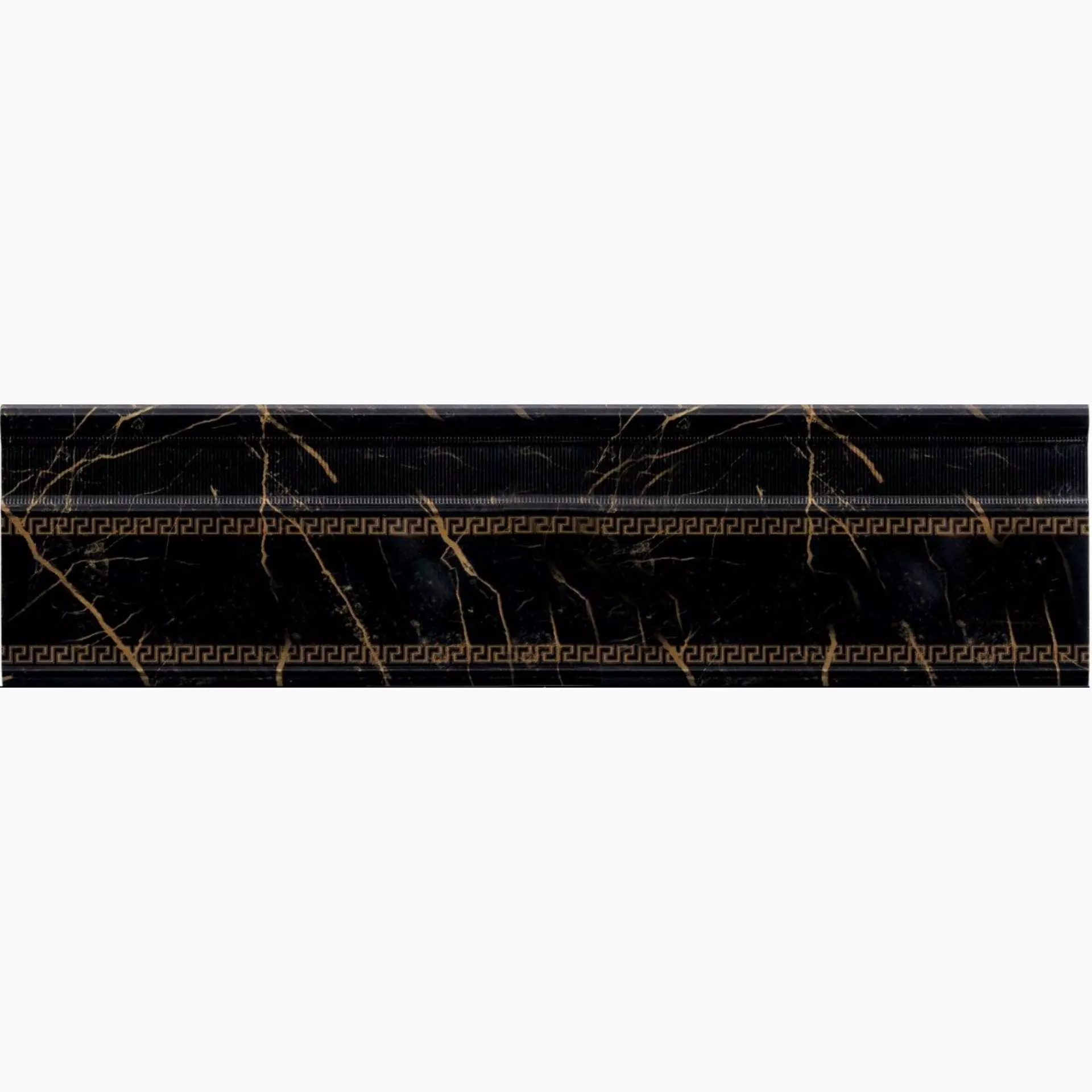Versace Marble Nero Naturale Skirting board G0240793 15x58,5cm rectified