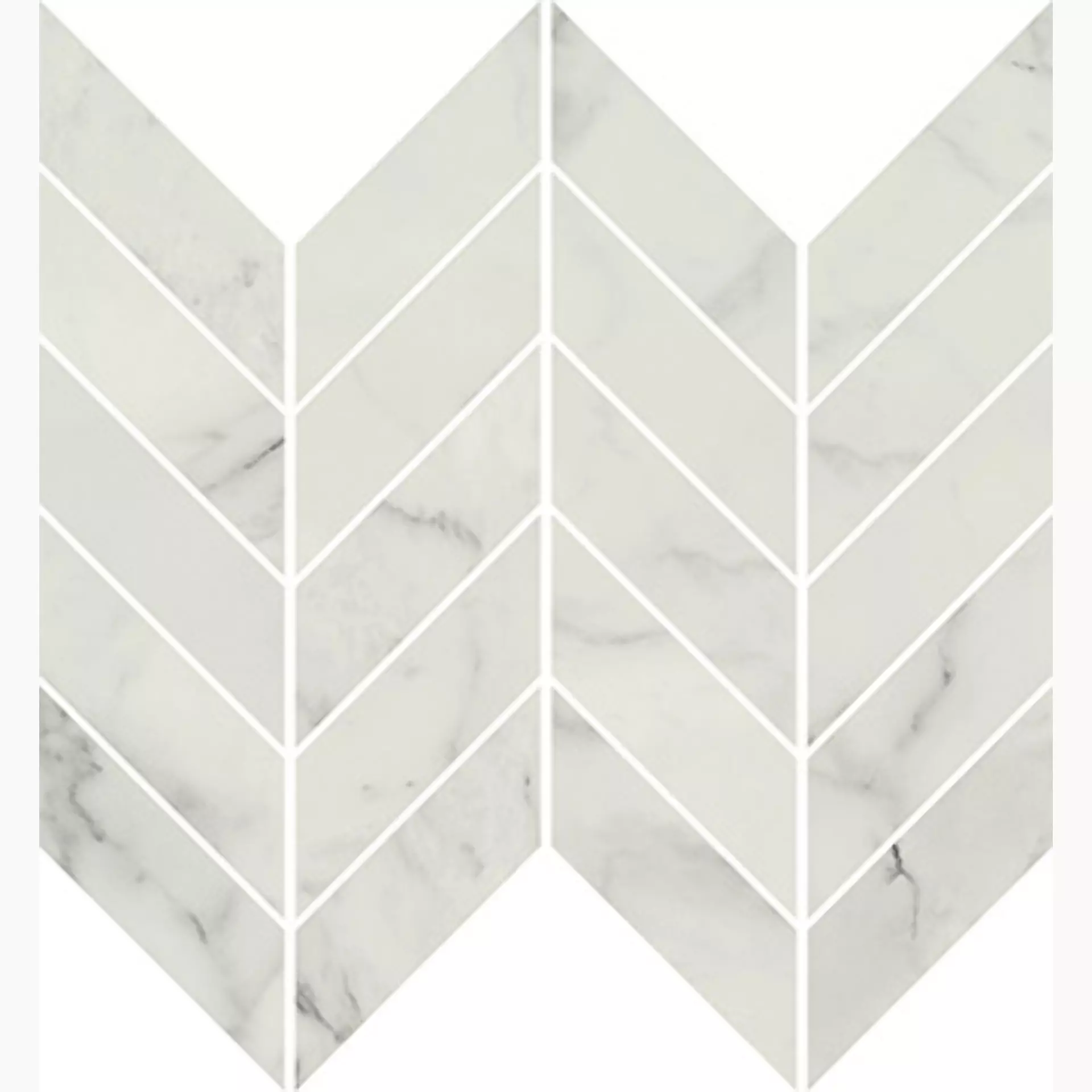 Villeroy & Boch Marble Arch Magic White Polished Magic White 2015-MA0P poliert 4,5x10cm Dekor 9mm