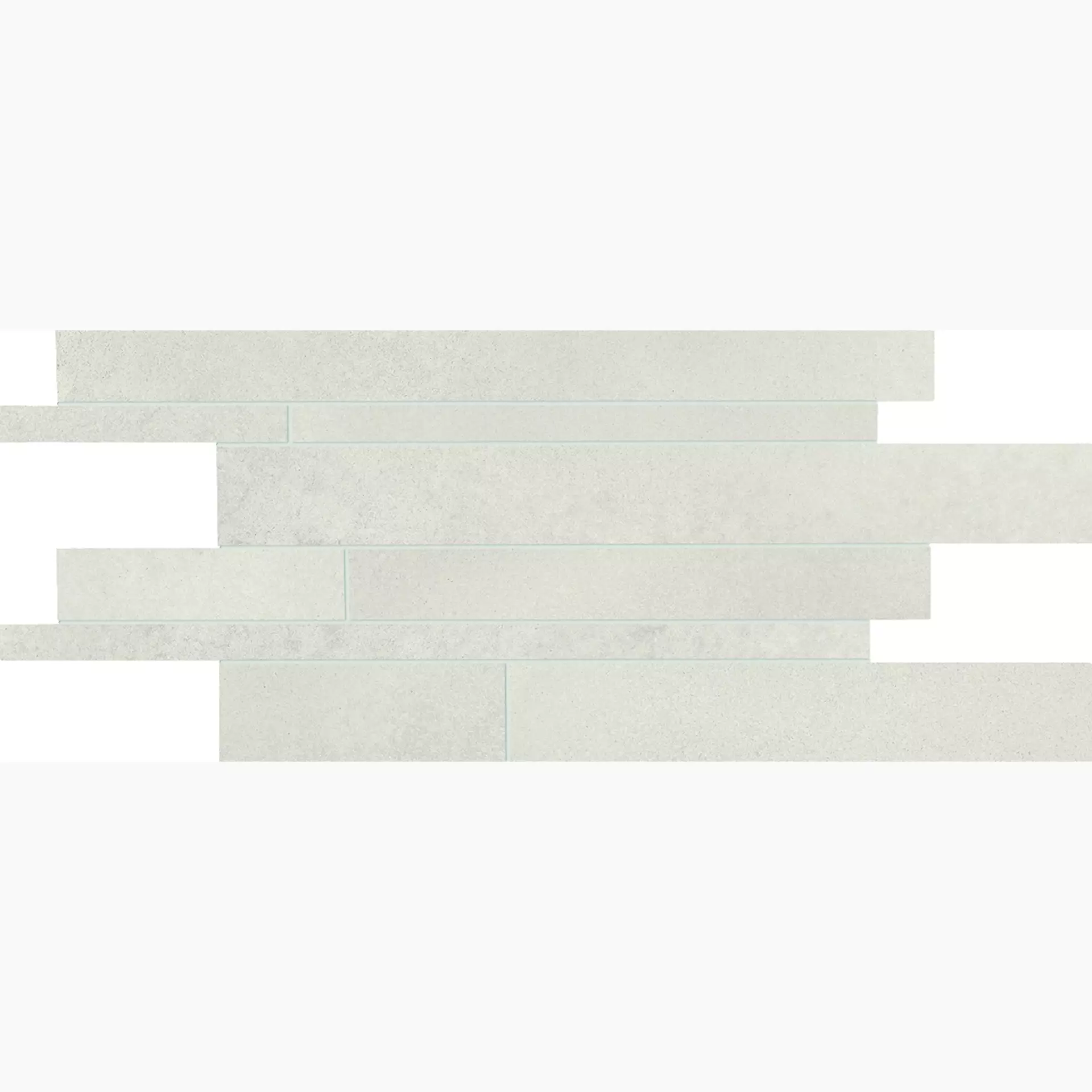 Ergon Tr3Nd White Naturale White EAUP natur 30x60cm Mosaik Bordüren 9,5mm