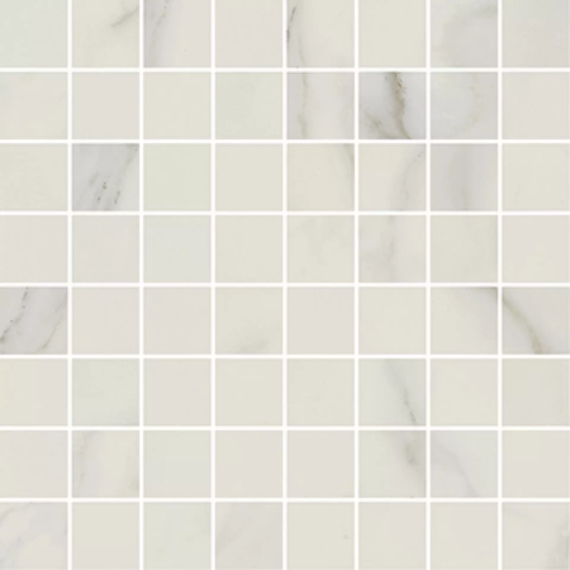 Villeroy & Boch Marmochic Essential White Matt Mosaic 2005-MR0M 3,5x3,5cm rectified 10mm