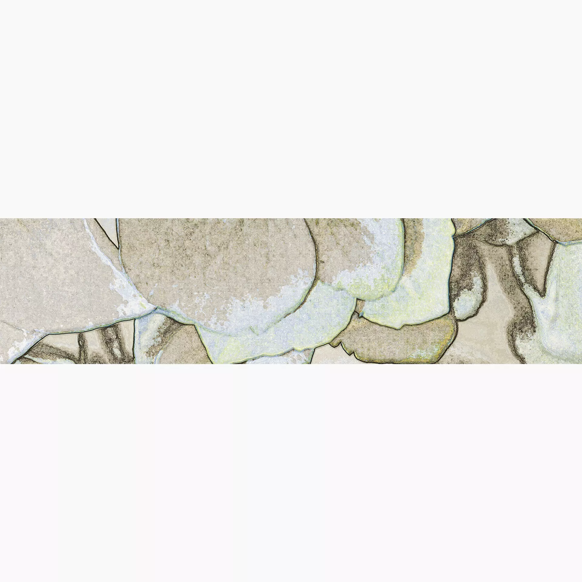 Villeroy & Boch Rocky.Art Limelight Vilbotouch Matt Decor 2356-CB65 30x120cm rectified 10mm