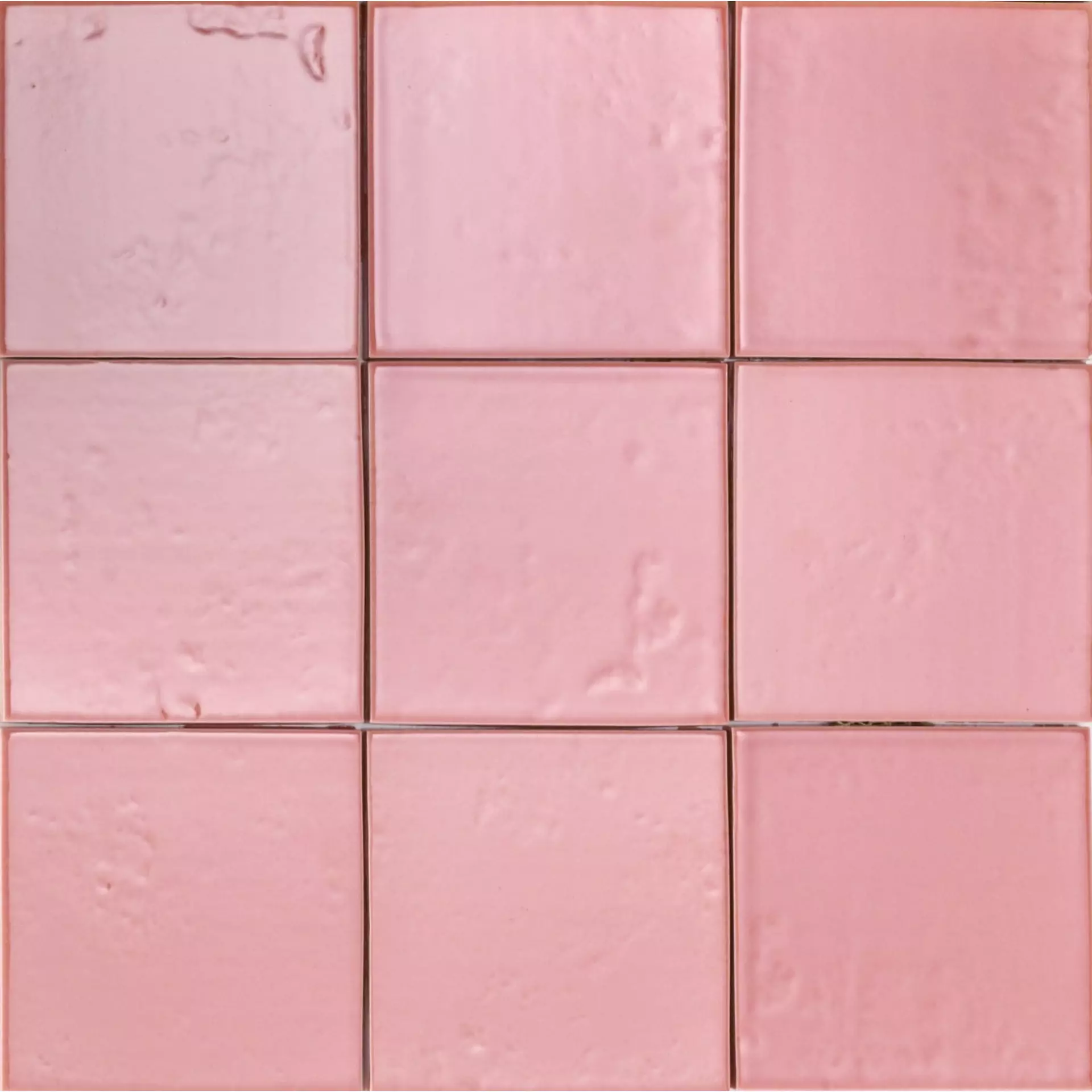 Sartoria Artigiana I Quadrati 02 Rosa Glossy I Quadrati SAARQU02G 11x11cm 10,5mm