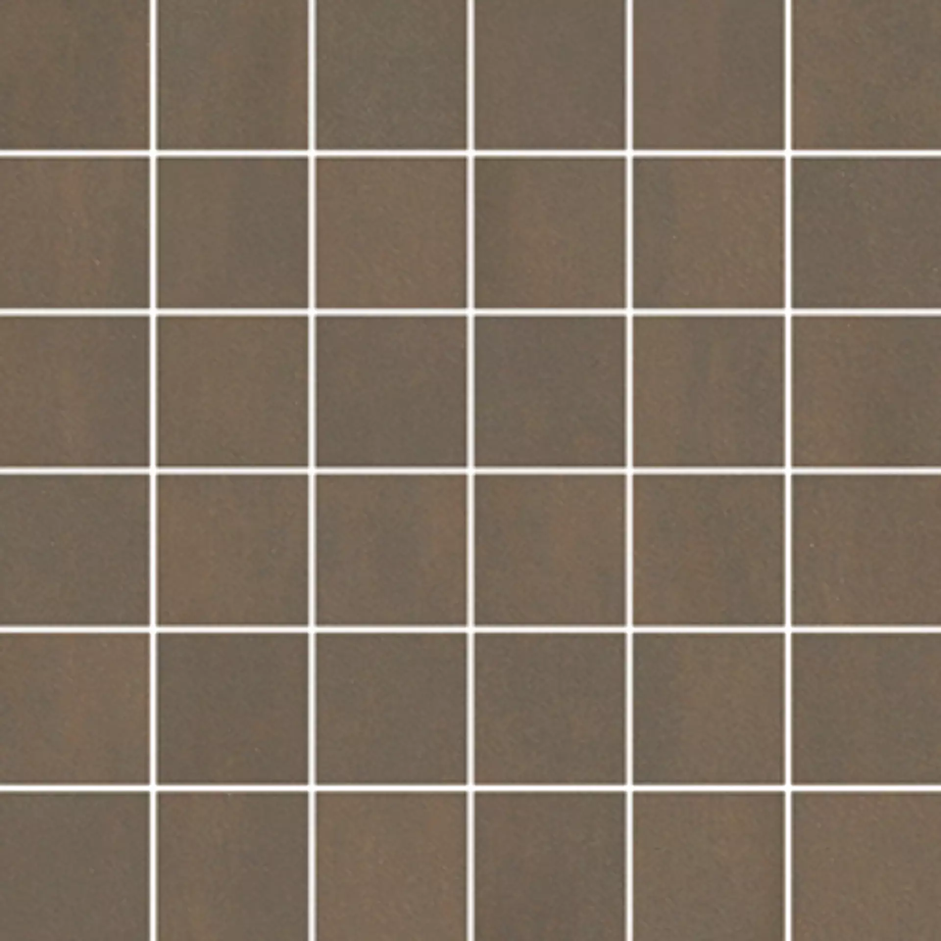 Wandfliese,Bodenfliese Villeroy & Boch Unit Four Dark Brown Matt Dark Brown 2706-CT80 matt 5x5cm Mosaik (5x5) 6mm