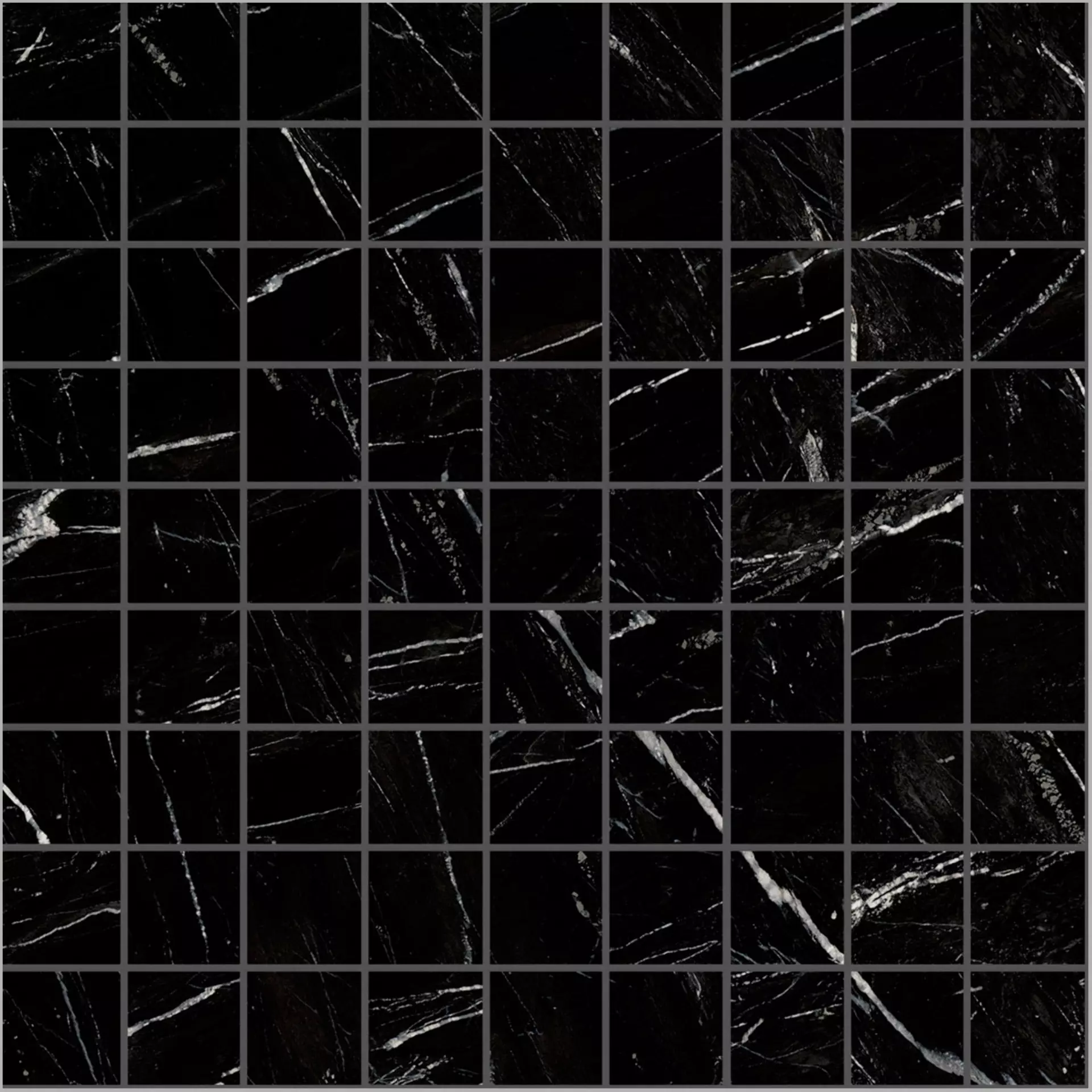 Ragno Incanto Sky Black Naturale – Matt Mosaik R96R 30x30cm 10mm